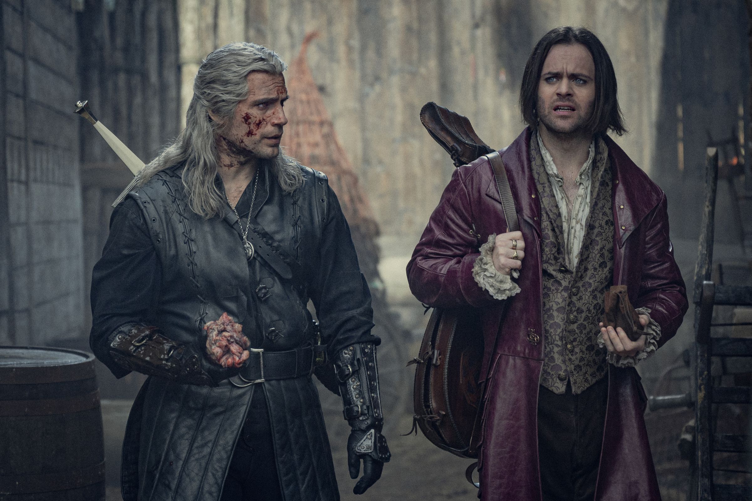 A still photo from The Witcher series on Netflix.