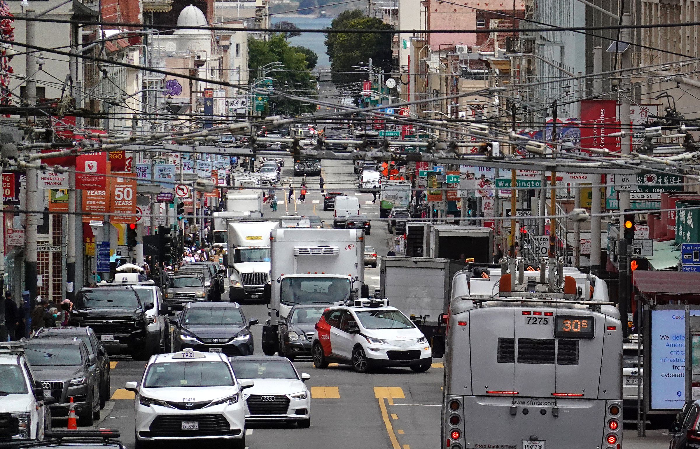 Self-Driving Cars, Now Common In San Francisco, Bring Backlash From Residents