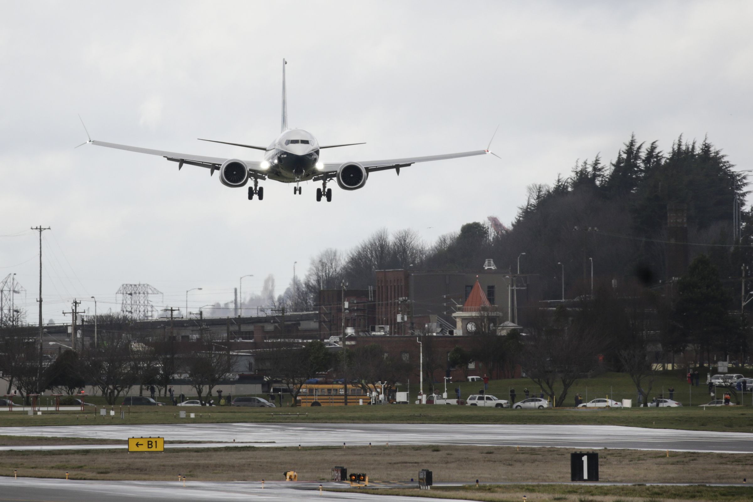 Boeing Holds First Test Flight For 737 MAX Aircraft