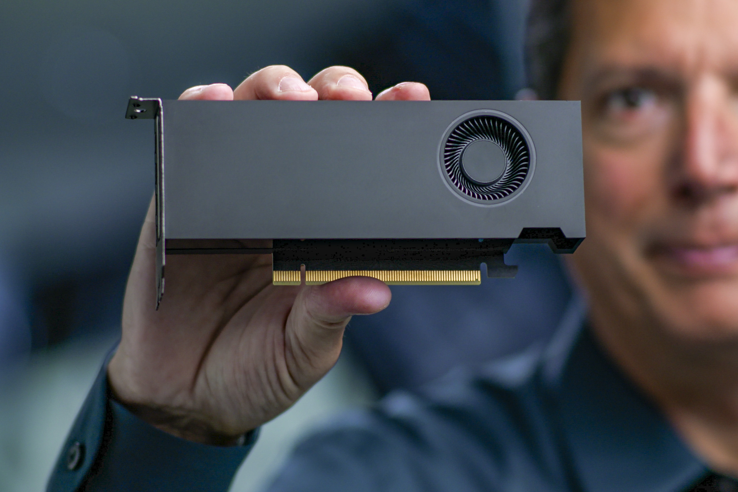 Nvidia’s RTX A2000 is nearly half the size of the RTX 3090.