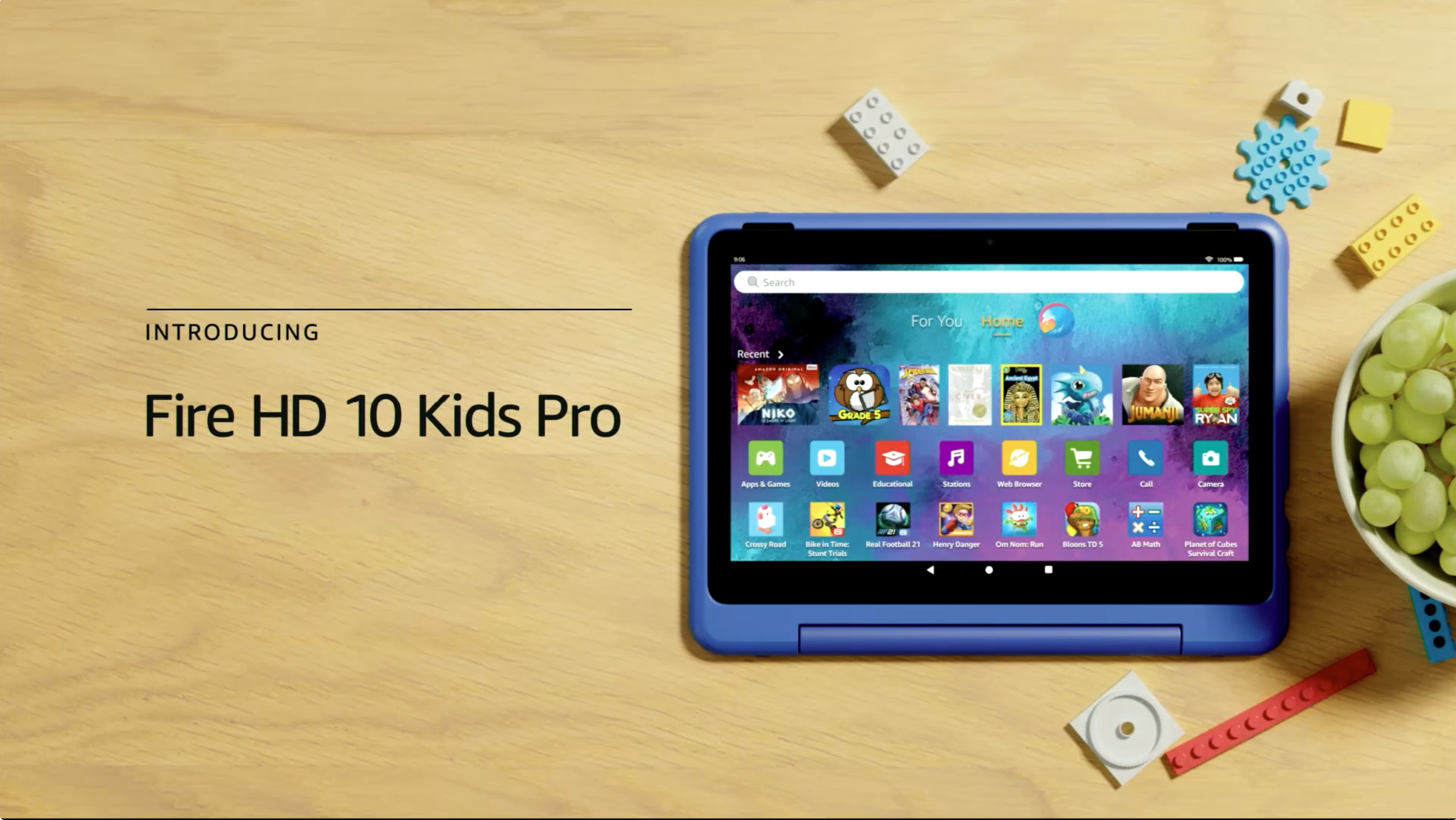 The new Fire HD 10 Kids Pro.