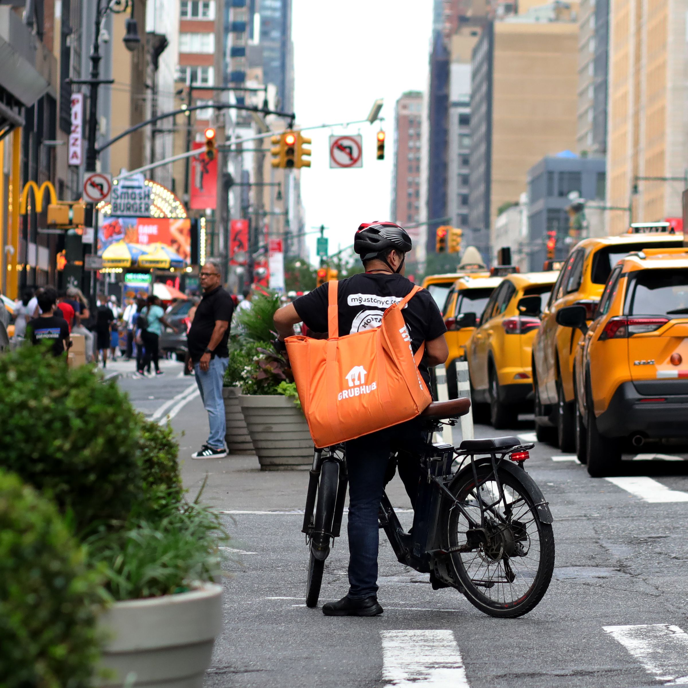 Delivery worker in NYC