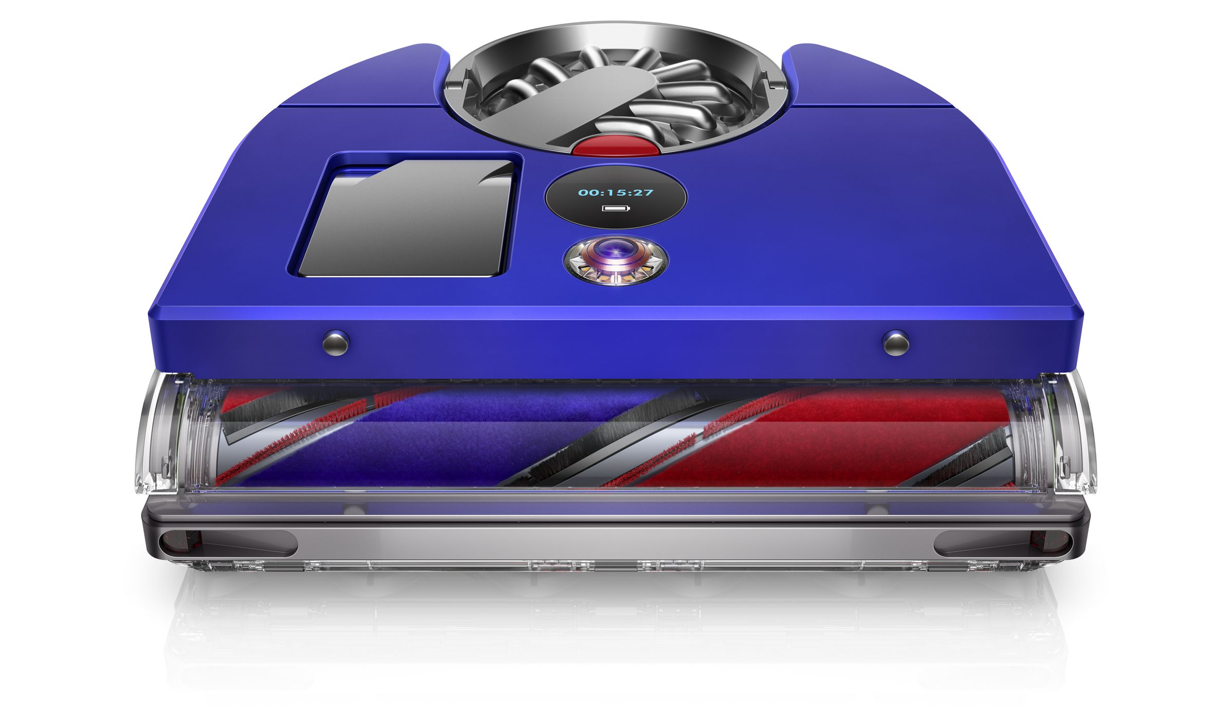 The new Dyson robot vacuum is still blue.