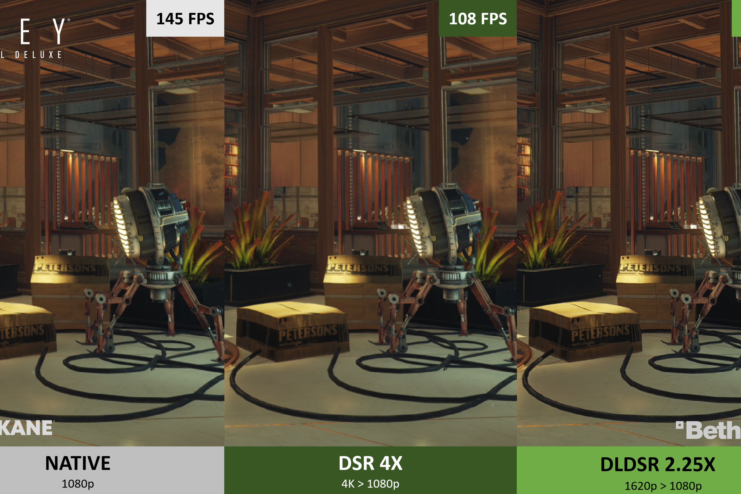 Nvidia says its AI-powered upscaling is more powerful than regular super-resolution.