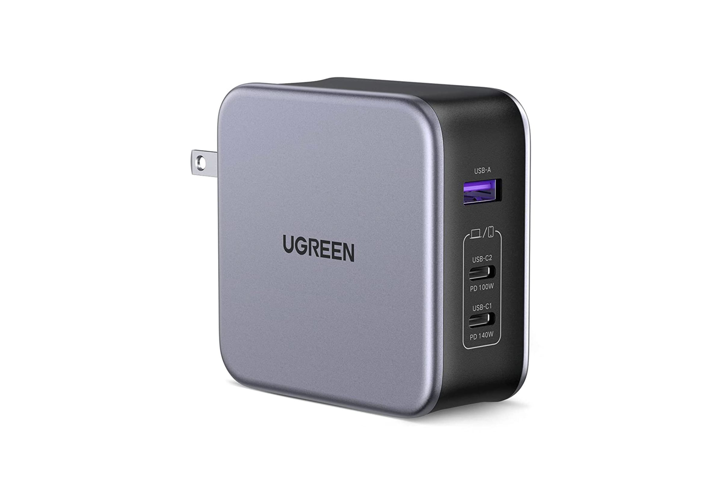 Ugreen claims its Nexode 140W can fast charge a 16-inch MacBook Pro from 0 to 56 percent in 30 minutes.