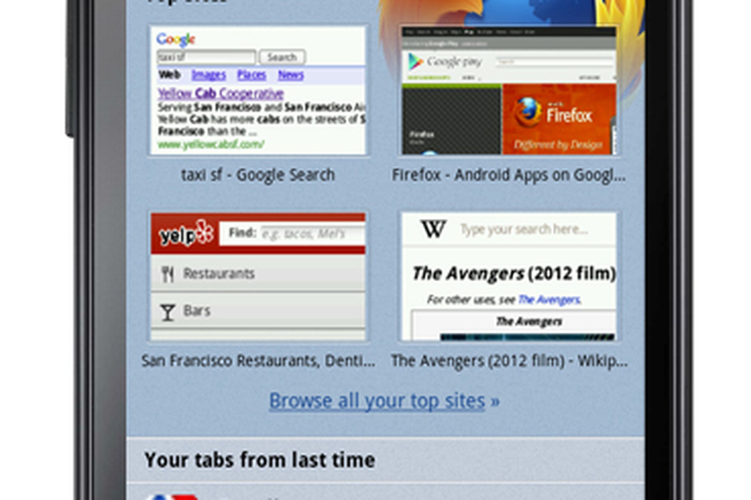 Firefox Beta Android official