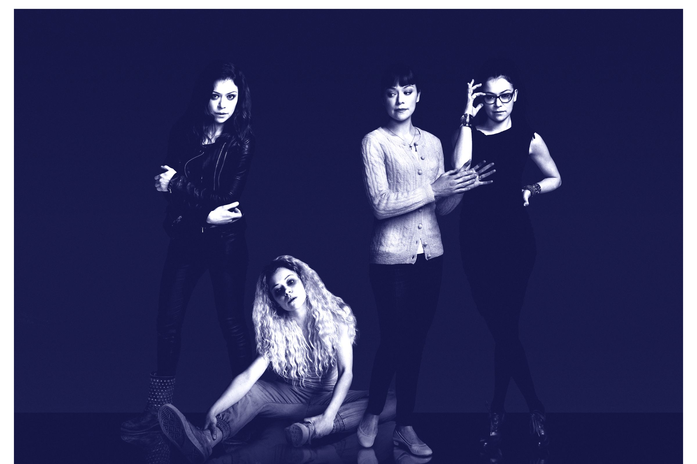 Four of Orphan Black’s clone protagonists.