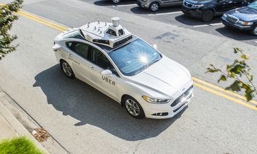 Behind the wheel of Uber's new self-driving car, which hits the road ...