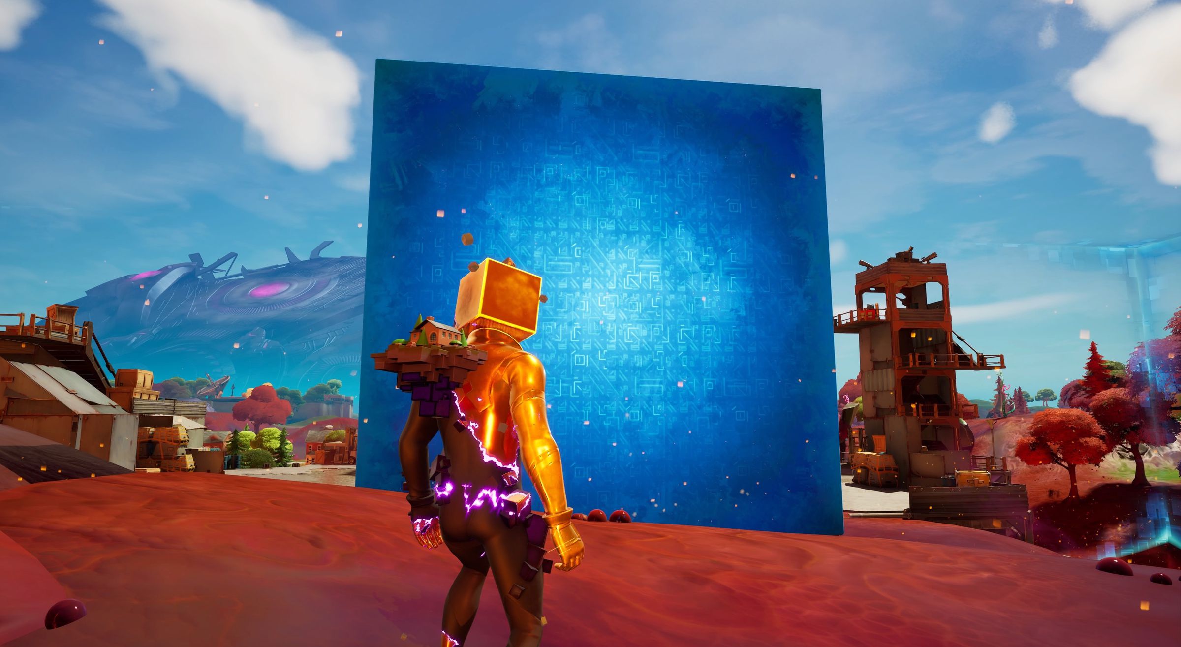 Hello, blue cube.