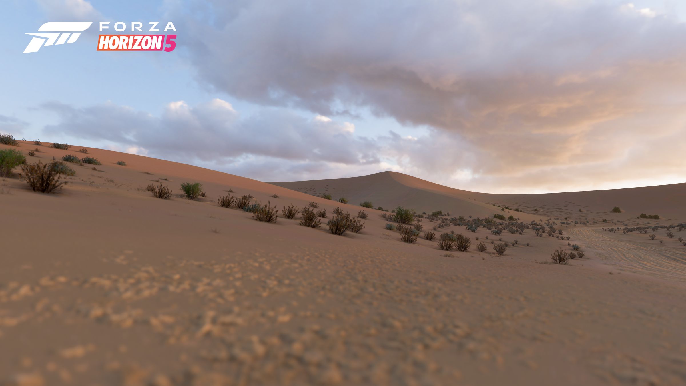 The sand desert biome offers rolling dunes to drive around on. “The sand desert — and a little bit of the living desert — give you that space where when you want to go take a car and reach the absolute max performance of it, that’s a space you can do it,” Brown said.