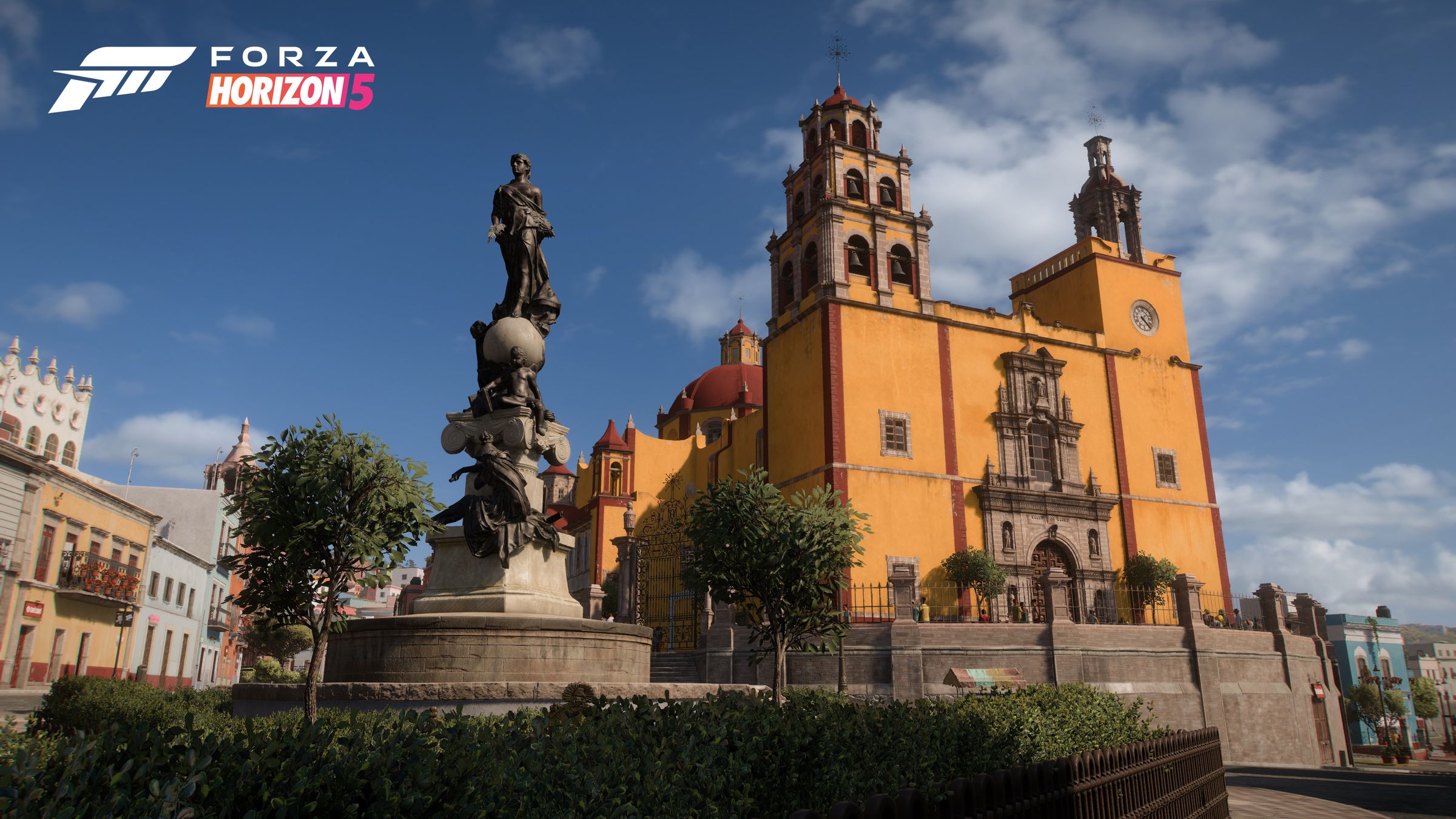 This urban biome is based on the city of Guanajuato, which is filled with colorful architecture and undulating hills. It also has tight roads, which means the sounds of your car will bounce off the walls, Arceta said.