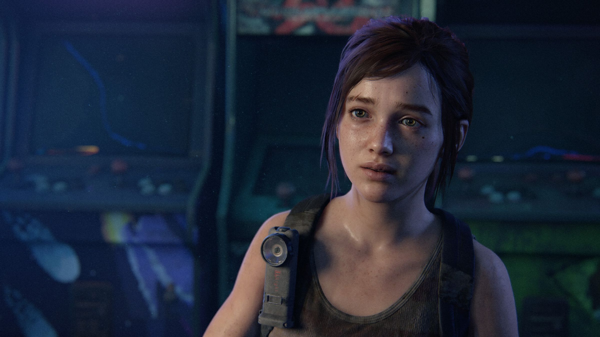 Ellie in The Last of Us: Left Behind.