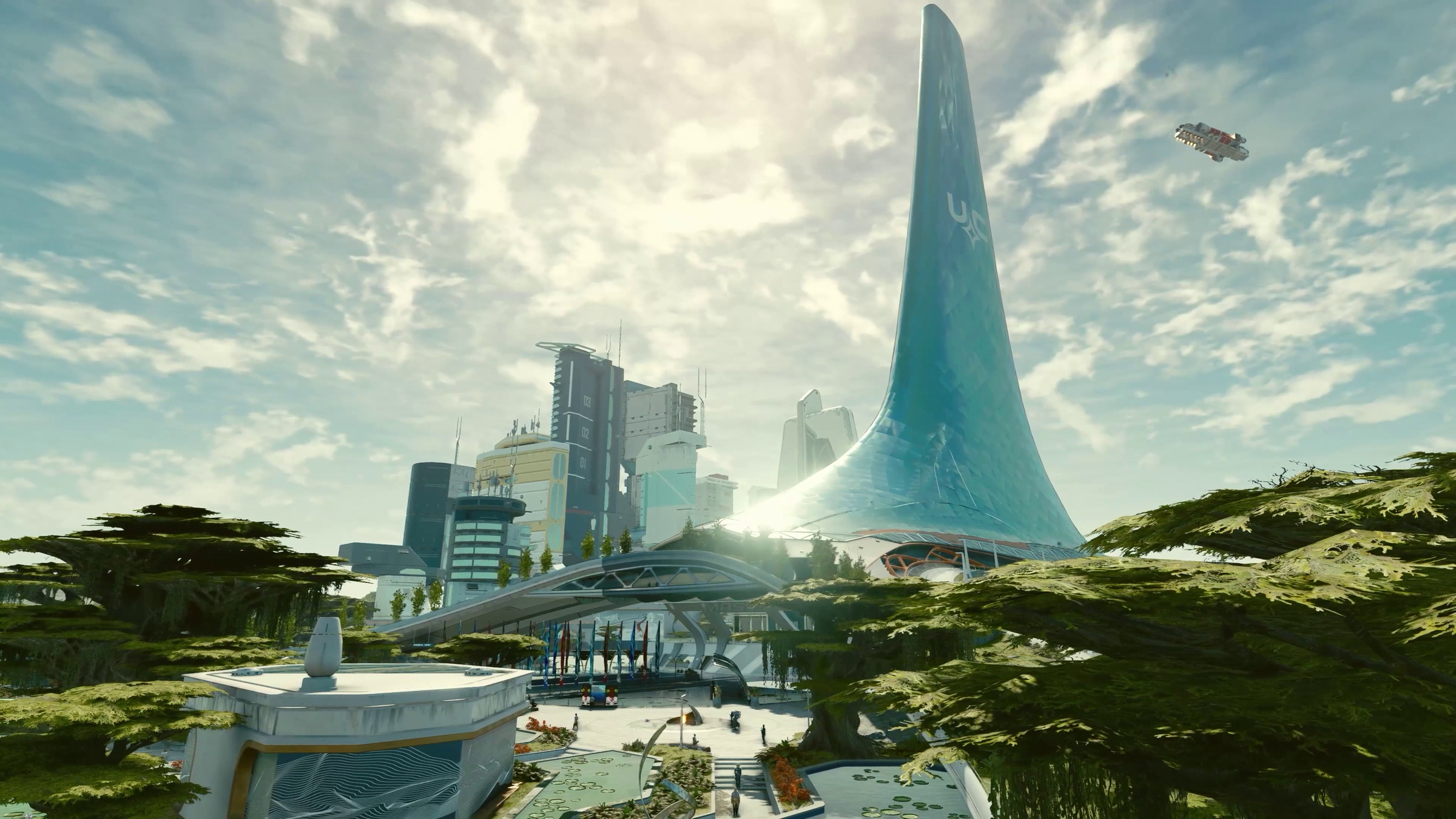 A screenshot from the video game Starfield.