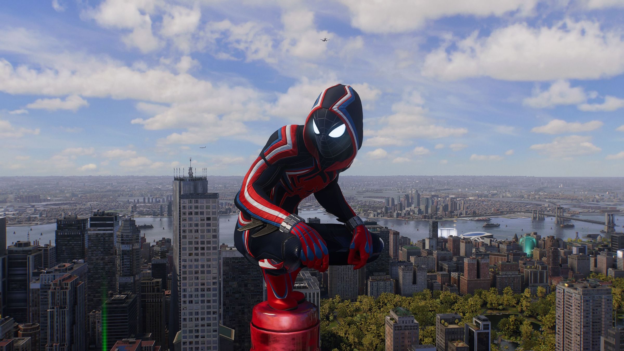 A screenshot from the video game Spider-Man 2.