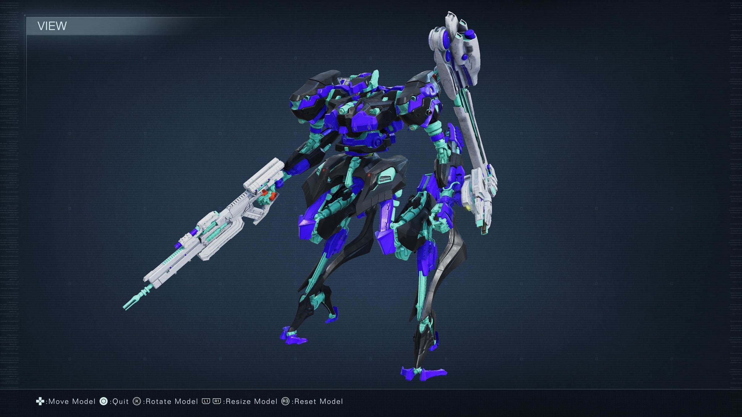 I can attest that you can make a Verge-themed mech in Armored Core VI.