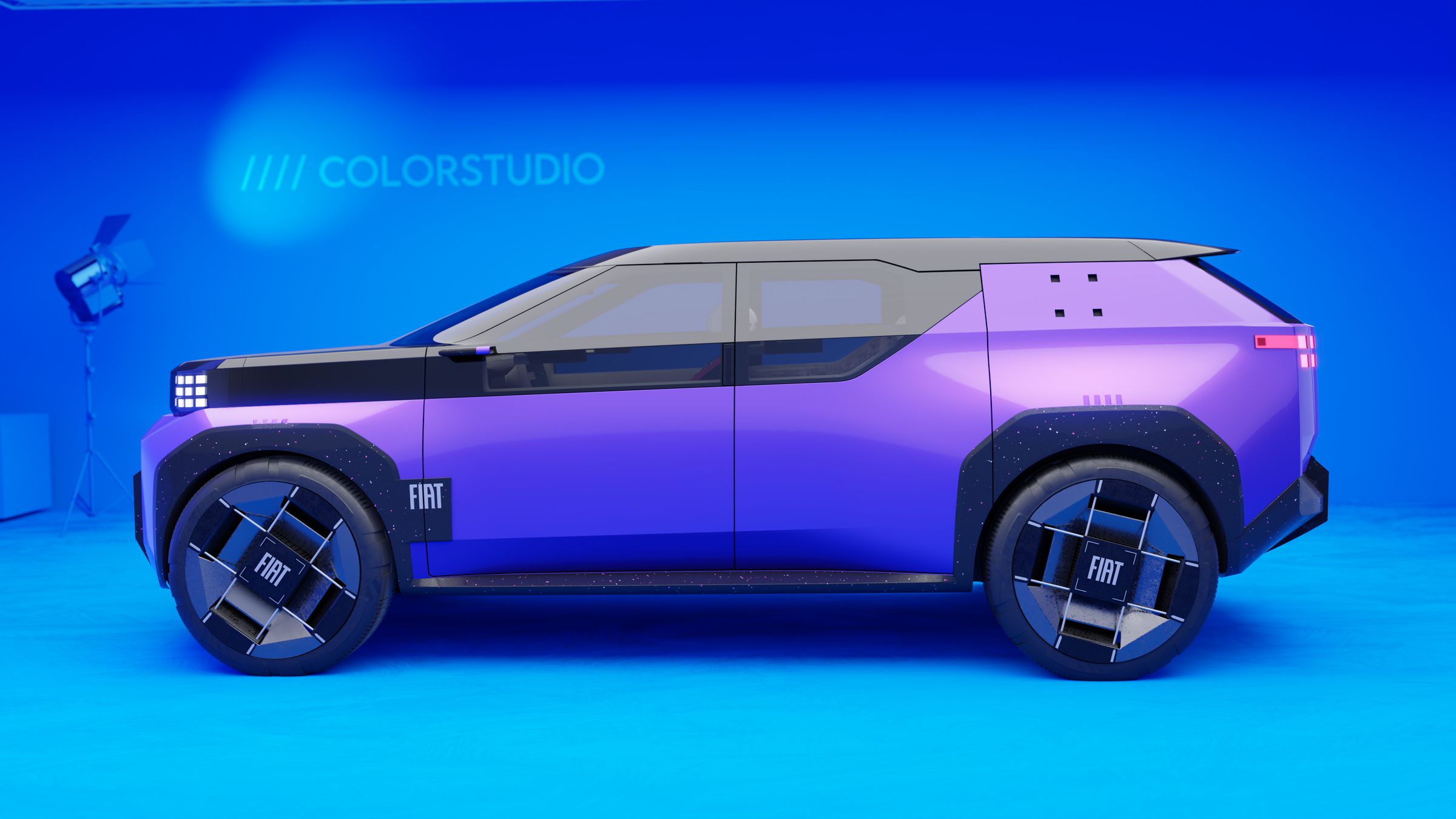 Fiat Panda SUV concept.