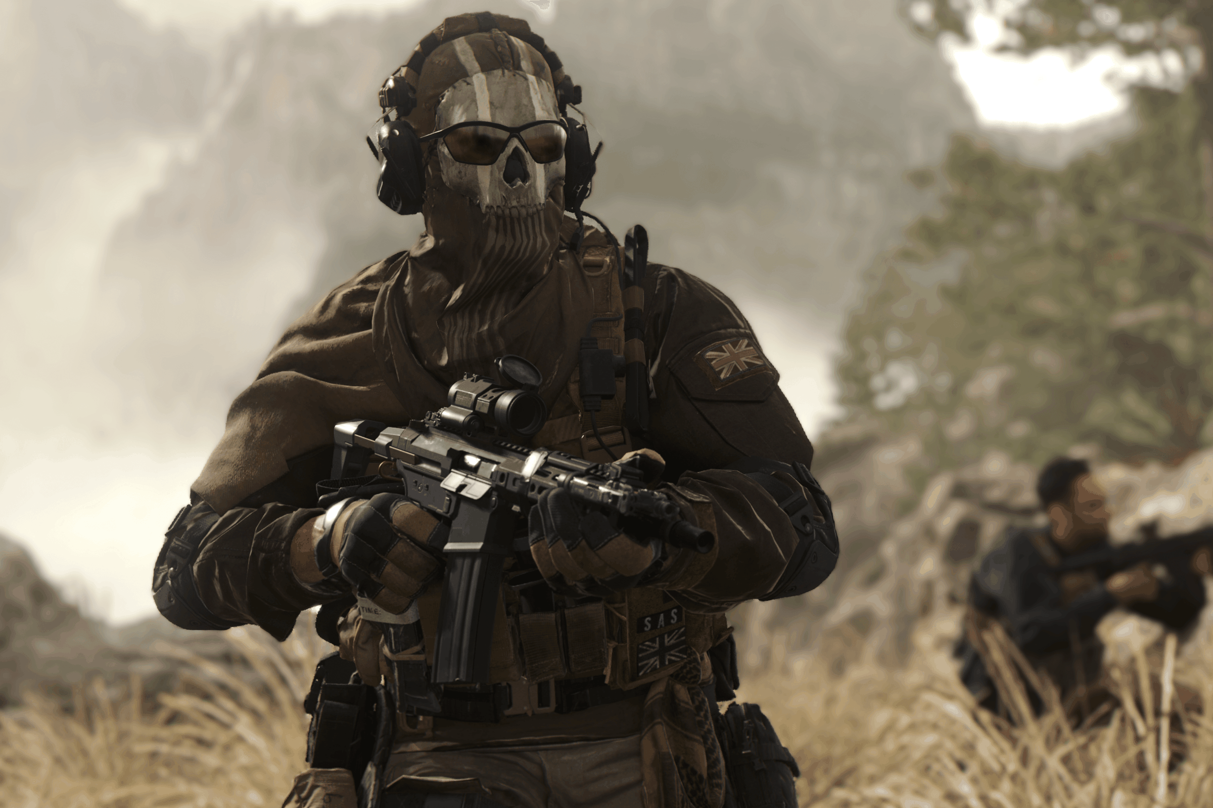 Screenshot from Call of Duty: Modern Warfare II featuring the character Ghost