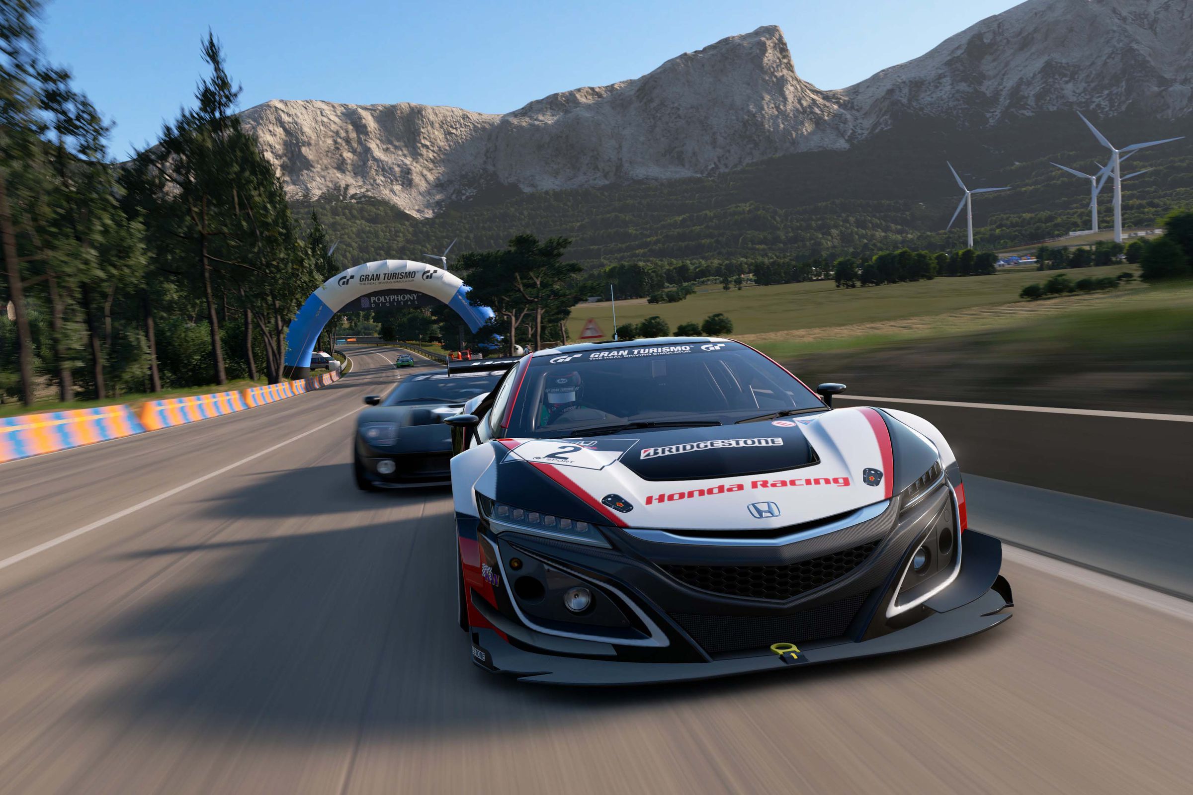 A screenshot from Gran Turismo Sport.