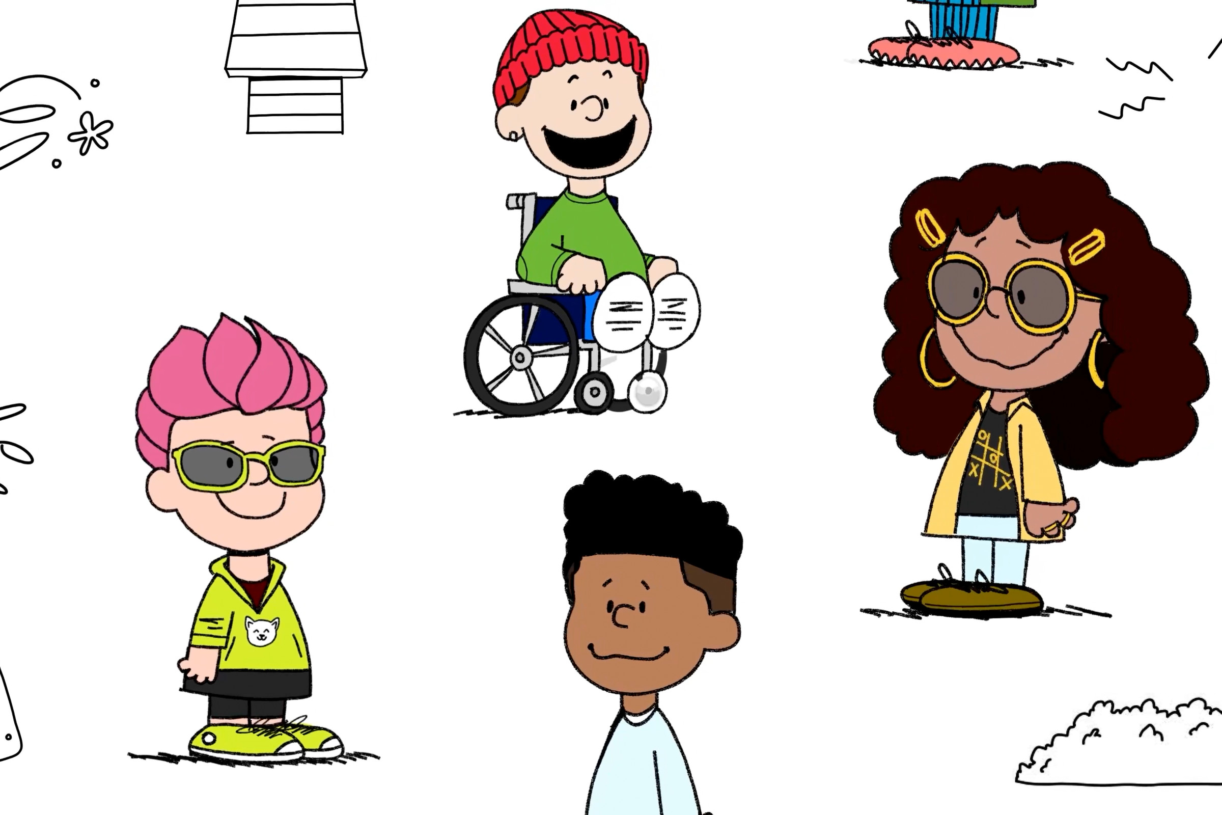 Learn how to draw yourself as a Peanuts character in the first “Today at Apple” YouTube session.
