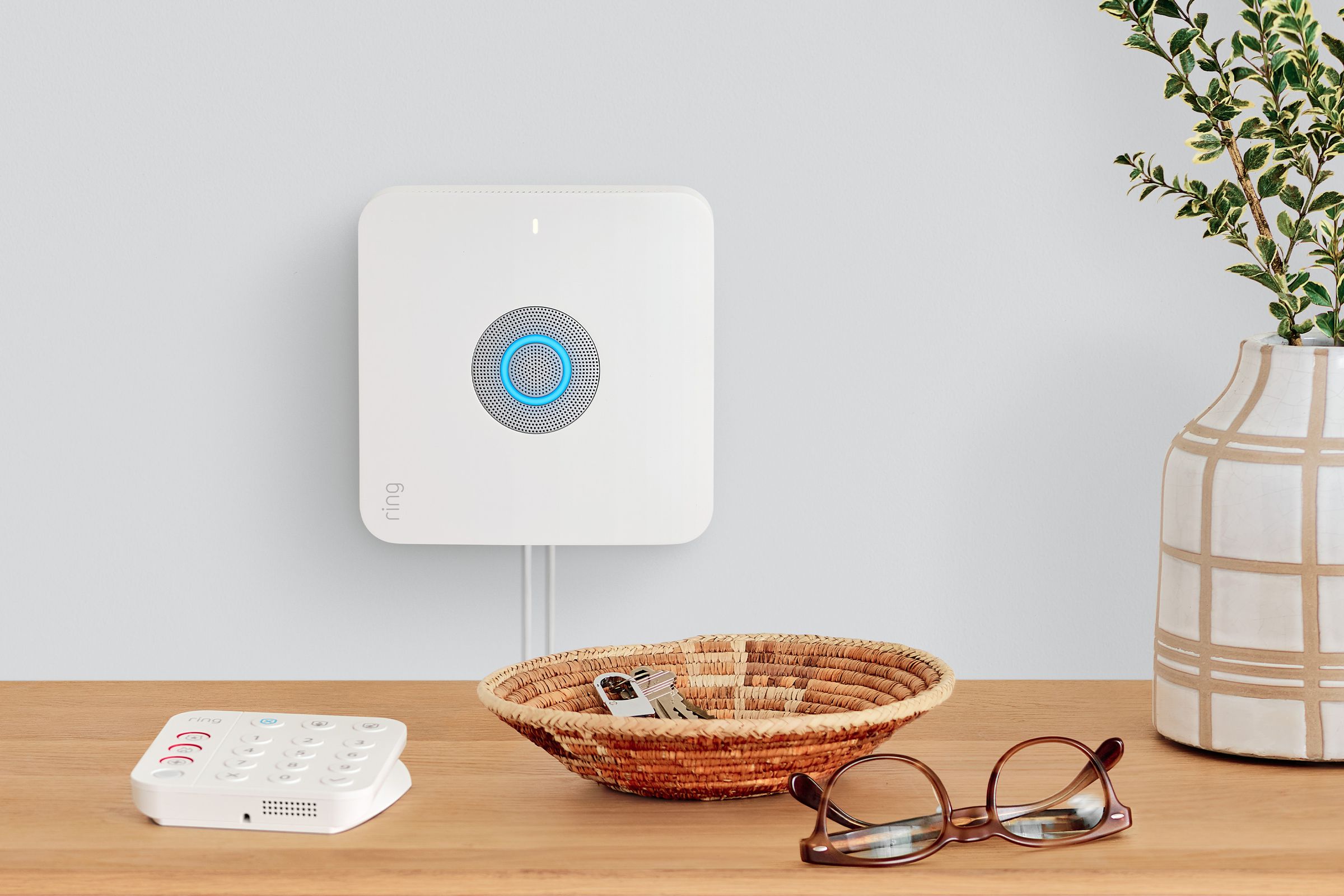 The Ring Alarm Pro is the latest generation of Ring’s home security system and features a built-in Eero mesh Wi-Fi router.