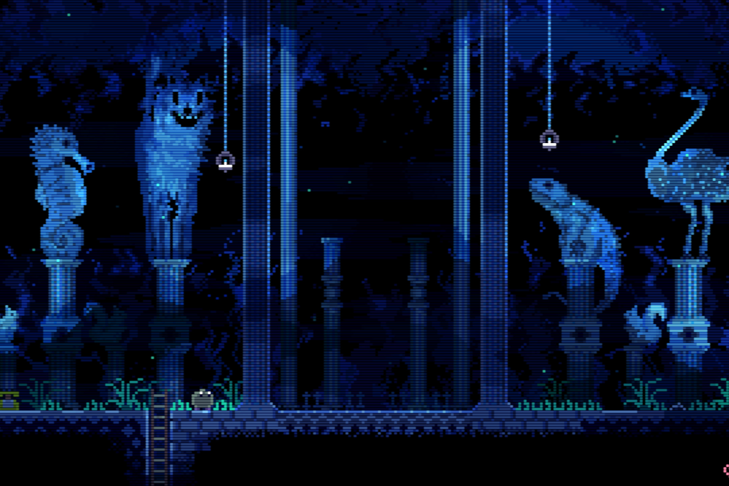 A screenshot from the video game Animal Well.