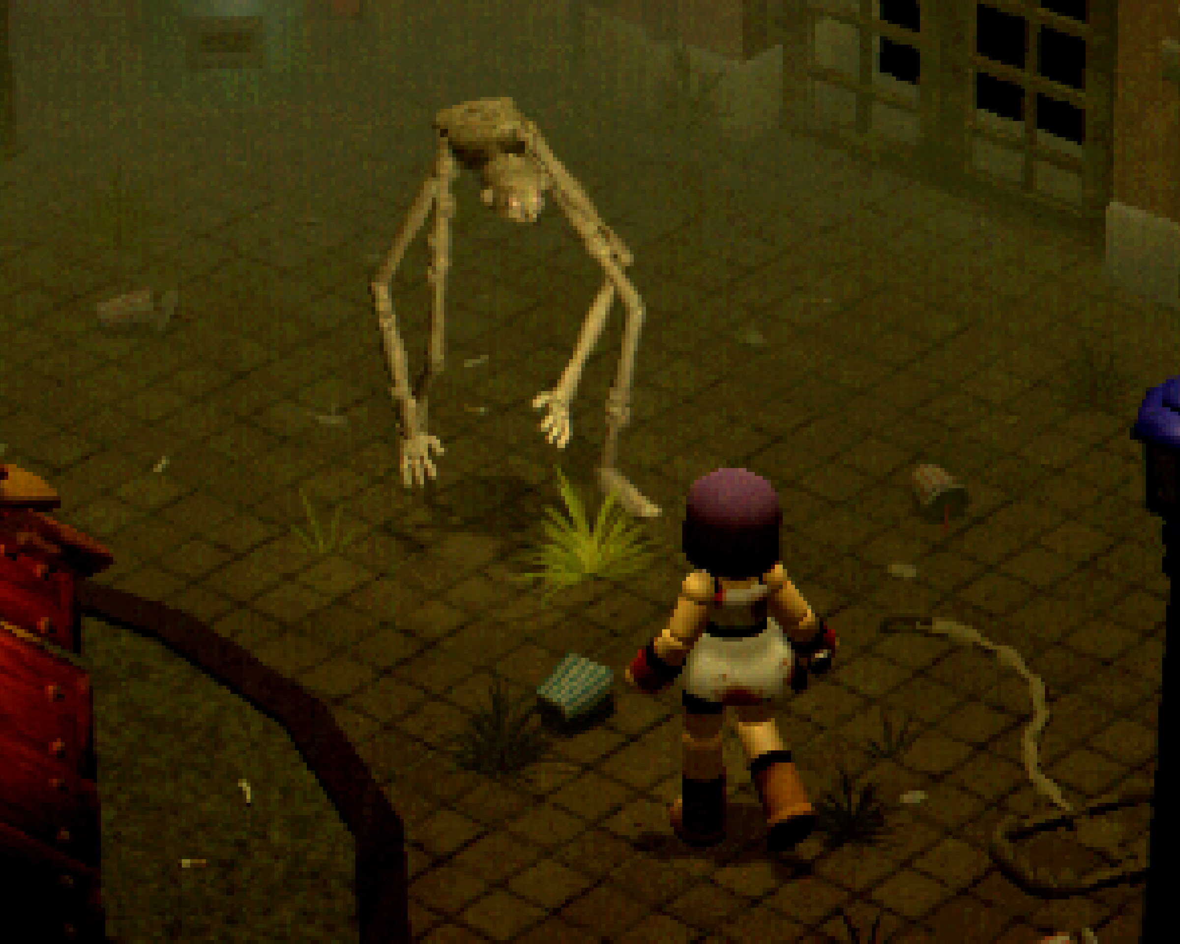 A screenshot from the video game Crow Country.