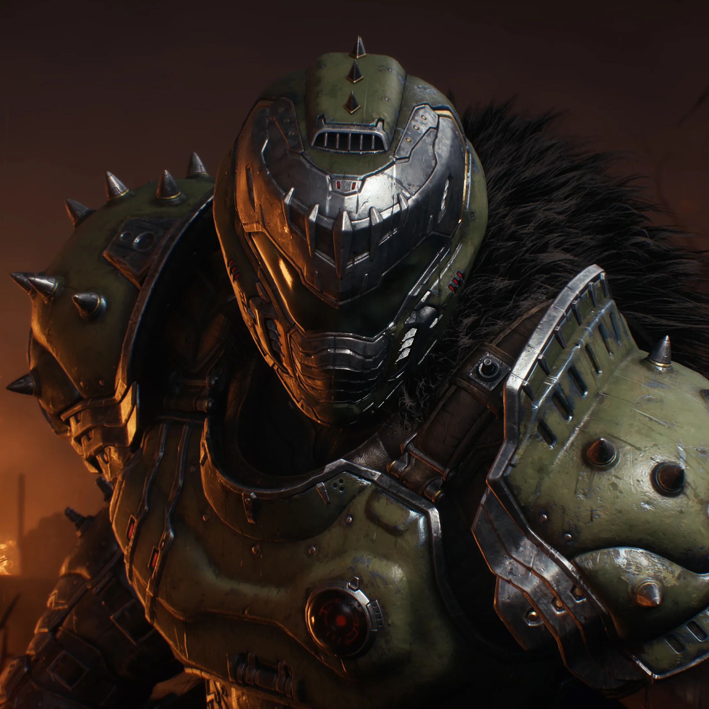 A screenshot from the video game Doom: The Dark Ages.