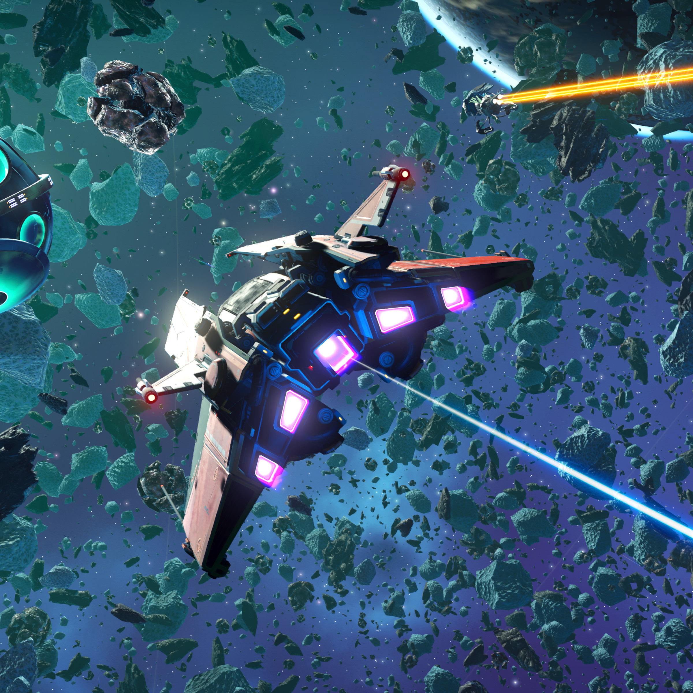 A screenshot of the video game No Man’s Sky.