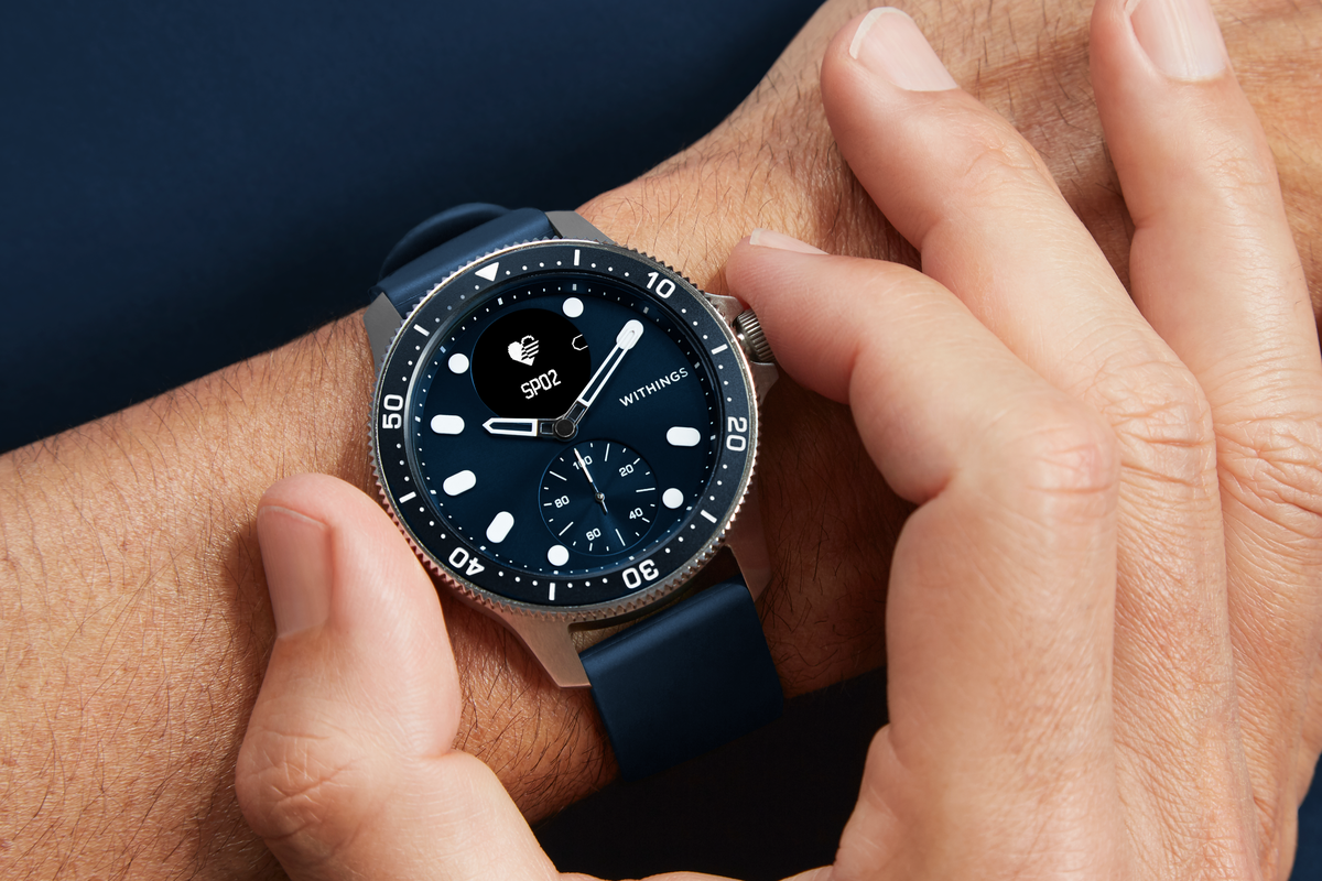 Withings’ latest hybrid smartwatch poses as a luxury dive watch The Verge