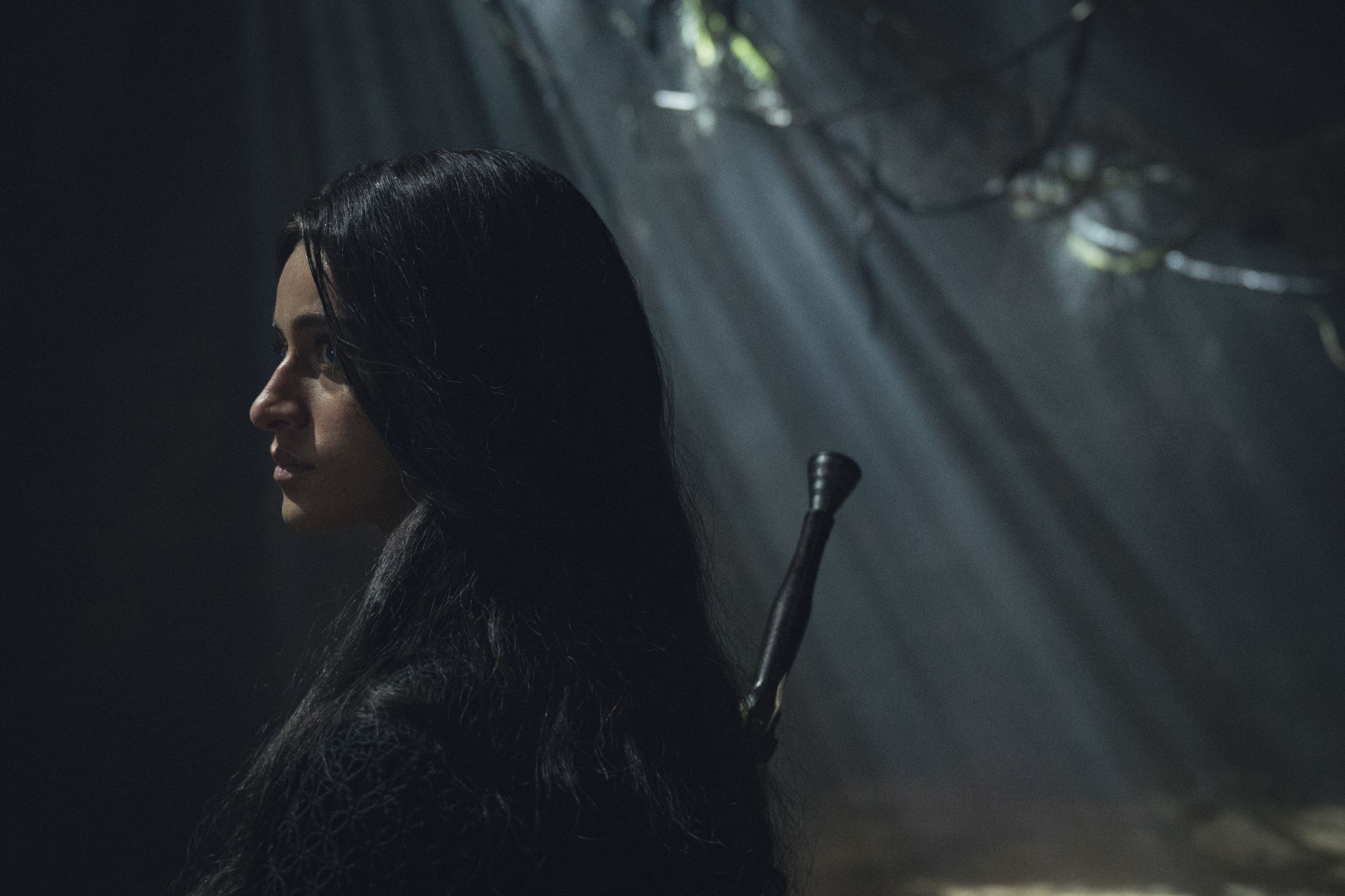 A photo of Anya Chalotra in season 3 of The Witcher.