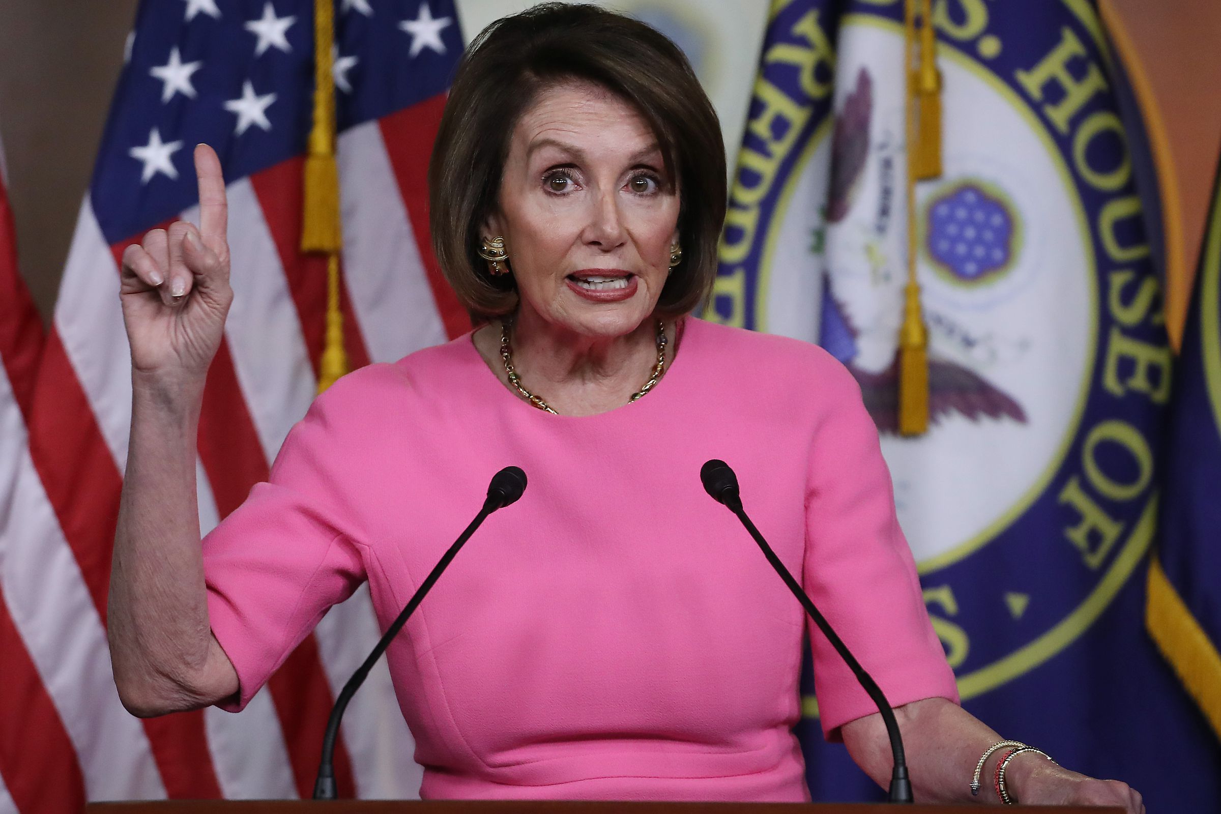 Speaker Nancy Pelosi Holds Her Weekly Press Conference