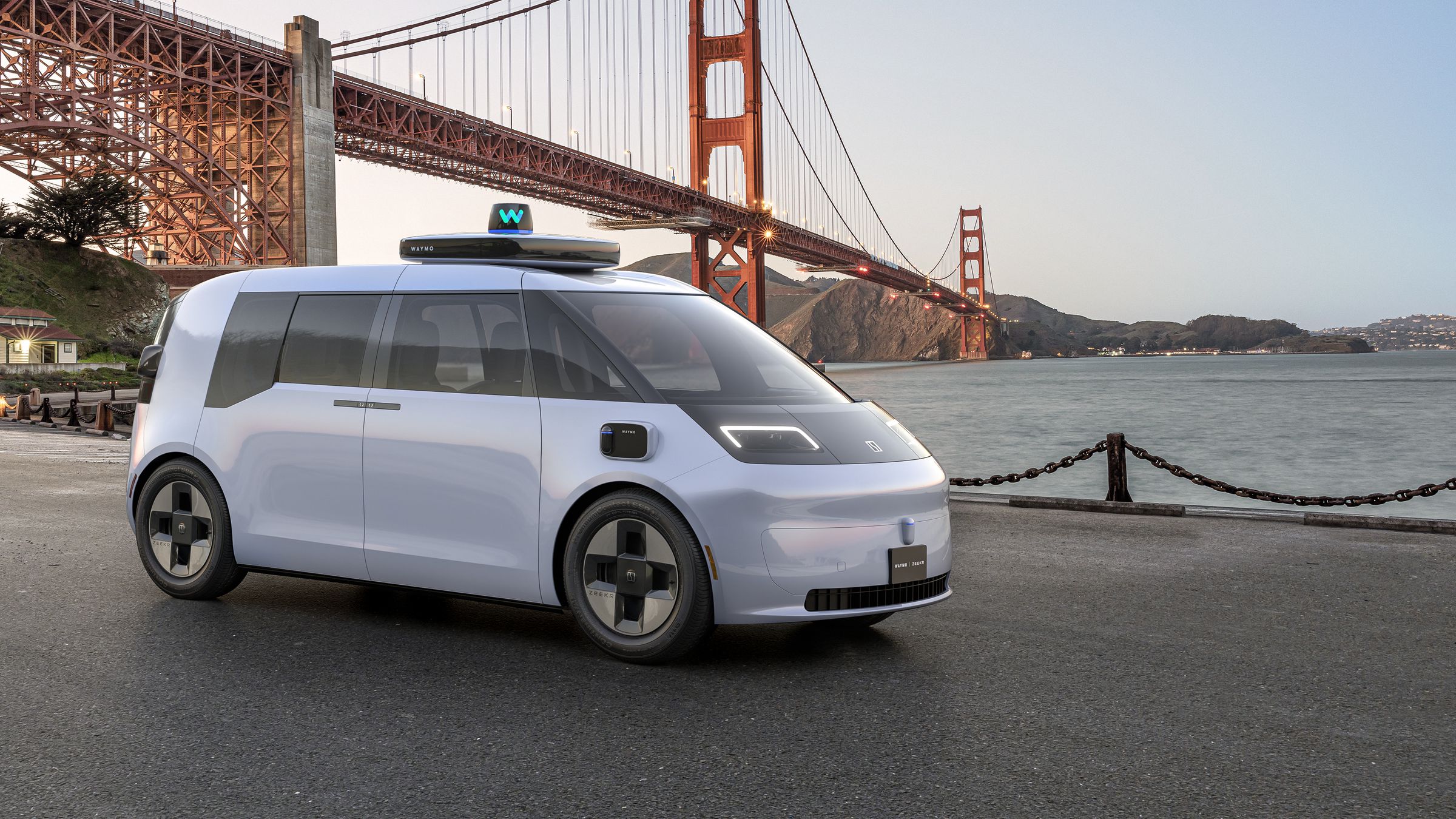 Concept images show a minivan-like vehicle designed for riders, not drivers. 