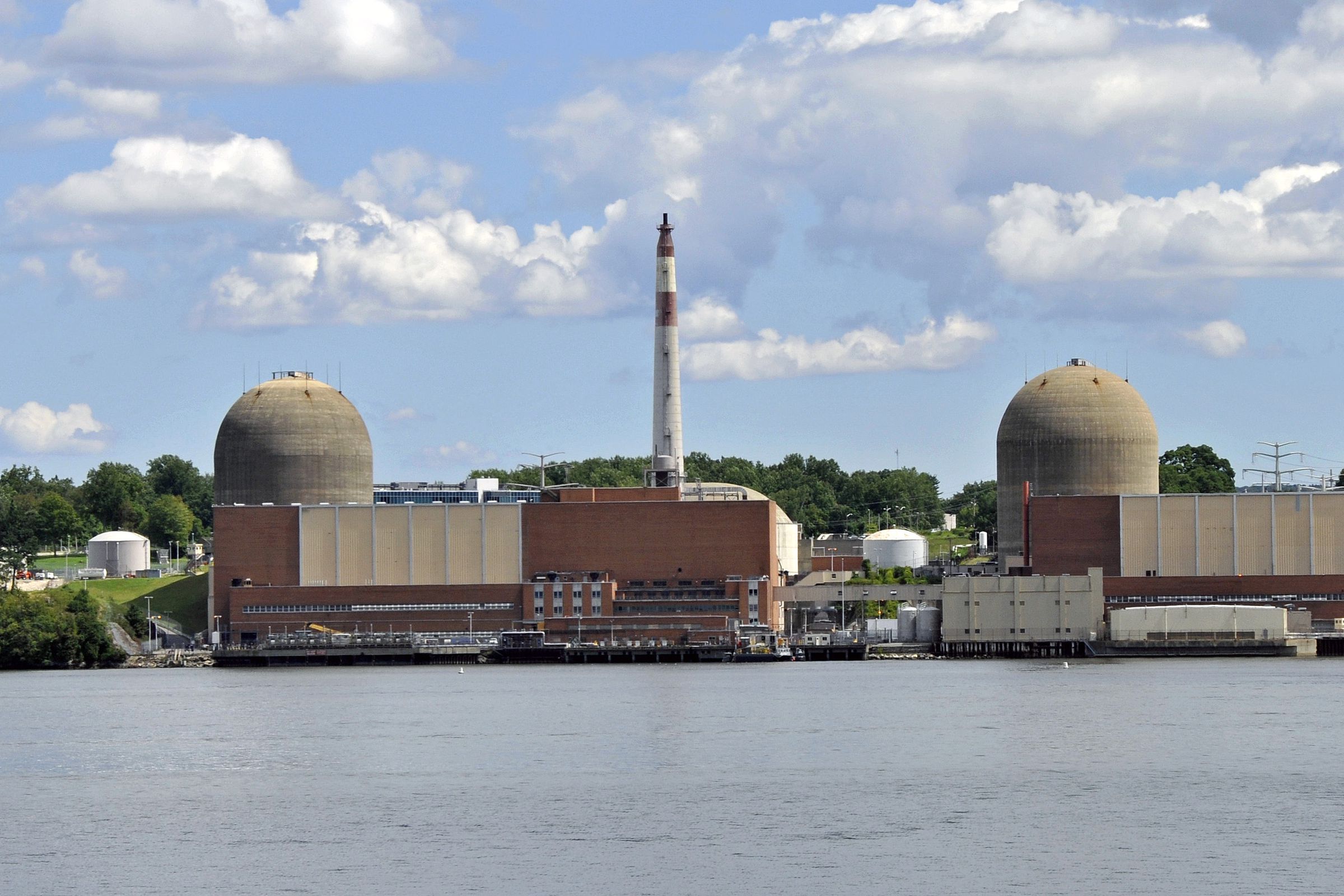 Indian Point nuclear power plant. 