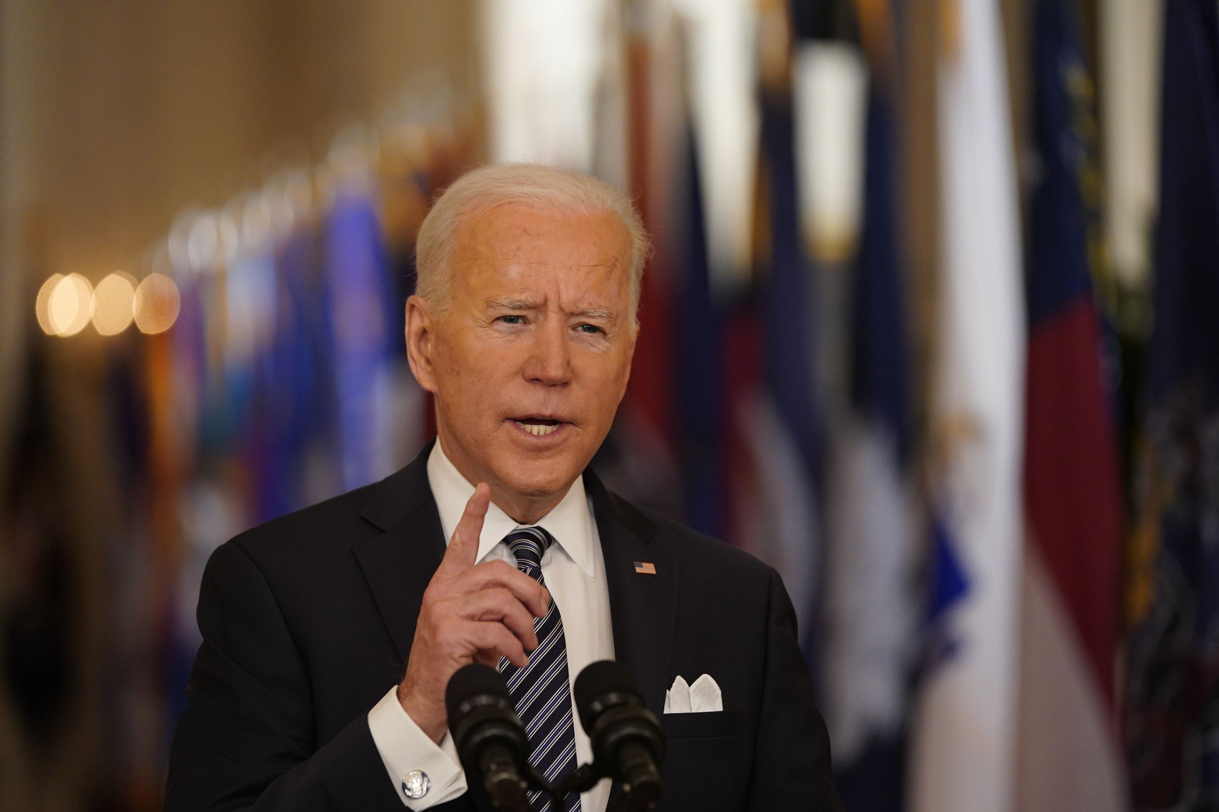 President Biden Delivers Address To Nation On Covid-19 Pandemic