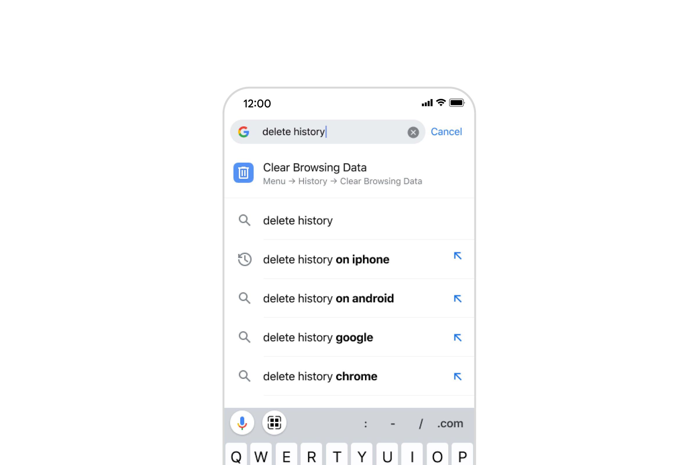 Browser commands will soon be able to be typed into the address bar on iOS.