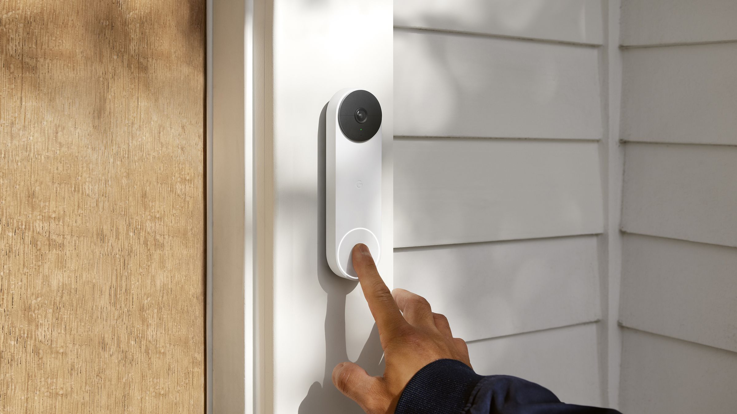 The Nest Doorbell is Google’s first battery-powered video doorbell.
