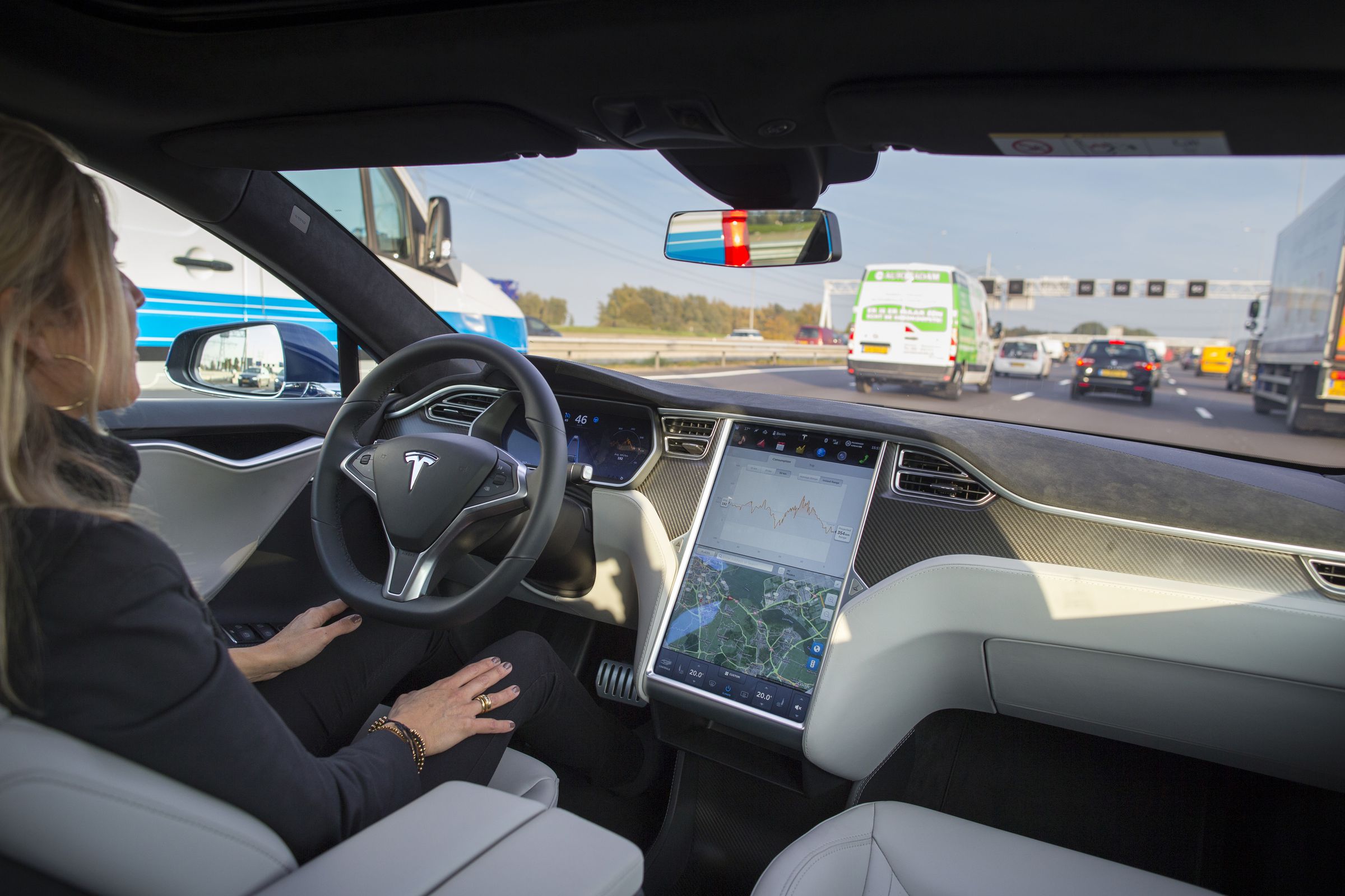 Tesla Motors Inc. Tests Self-Driving Technology