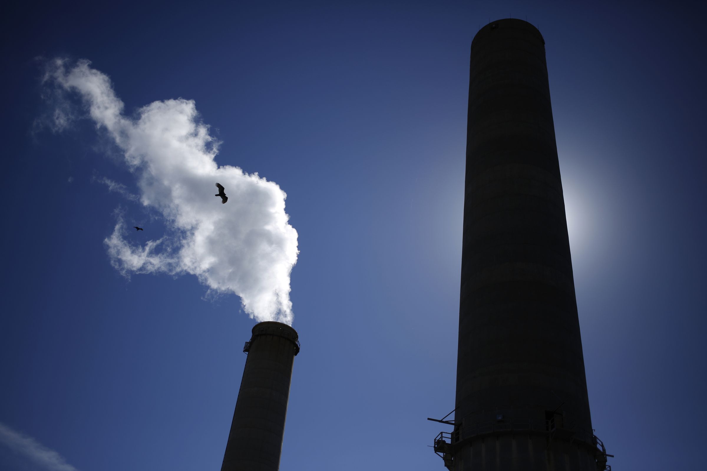 Operations Inside The NRG Energy Inc. Coal Power Plant