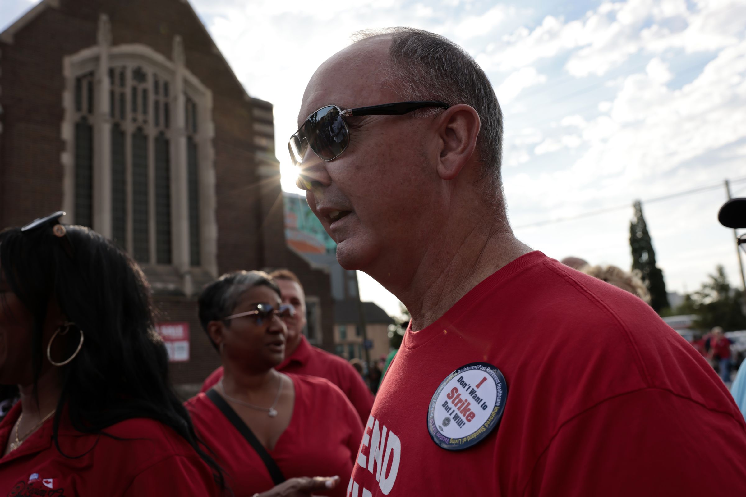 UAW Members Participate In Labor Day Parade