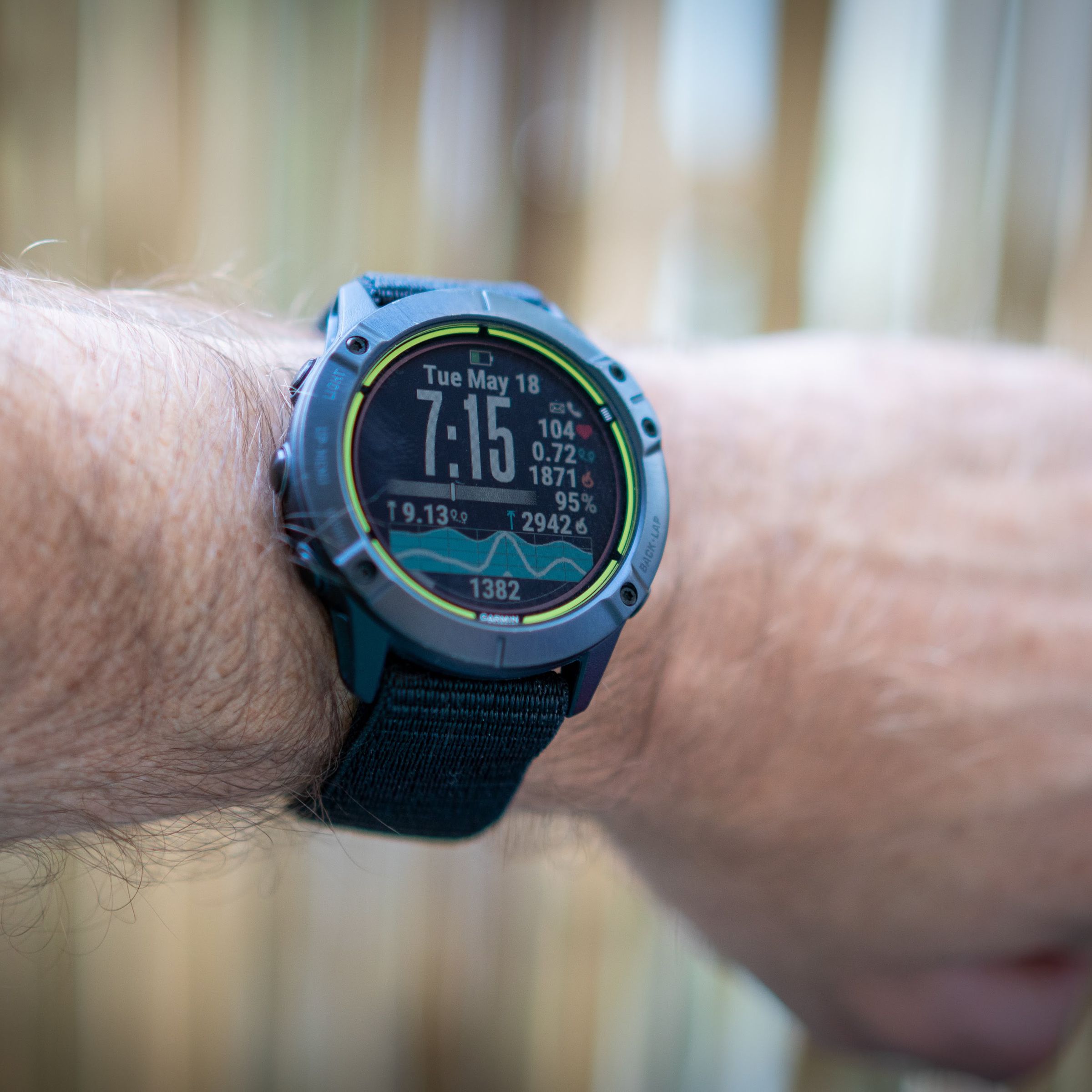 The Garmin Enduro is a big, long-lasting fitness watch