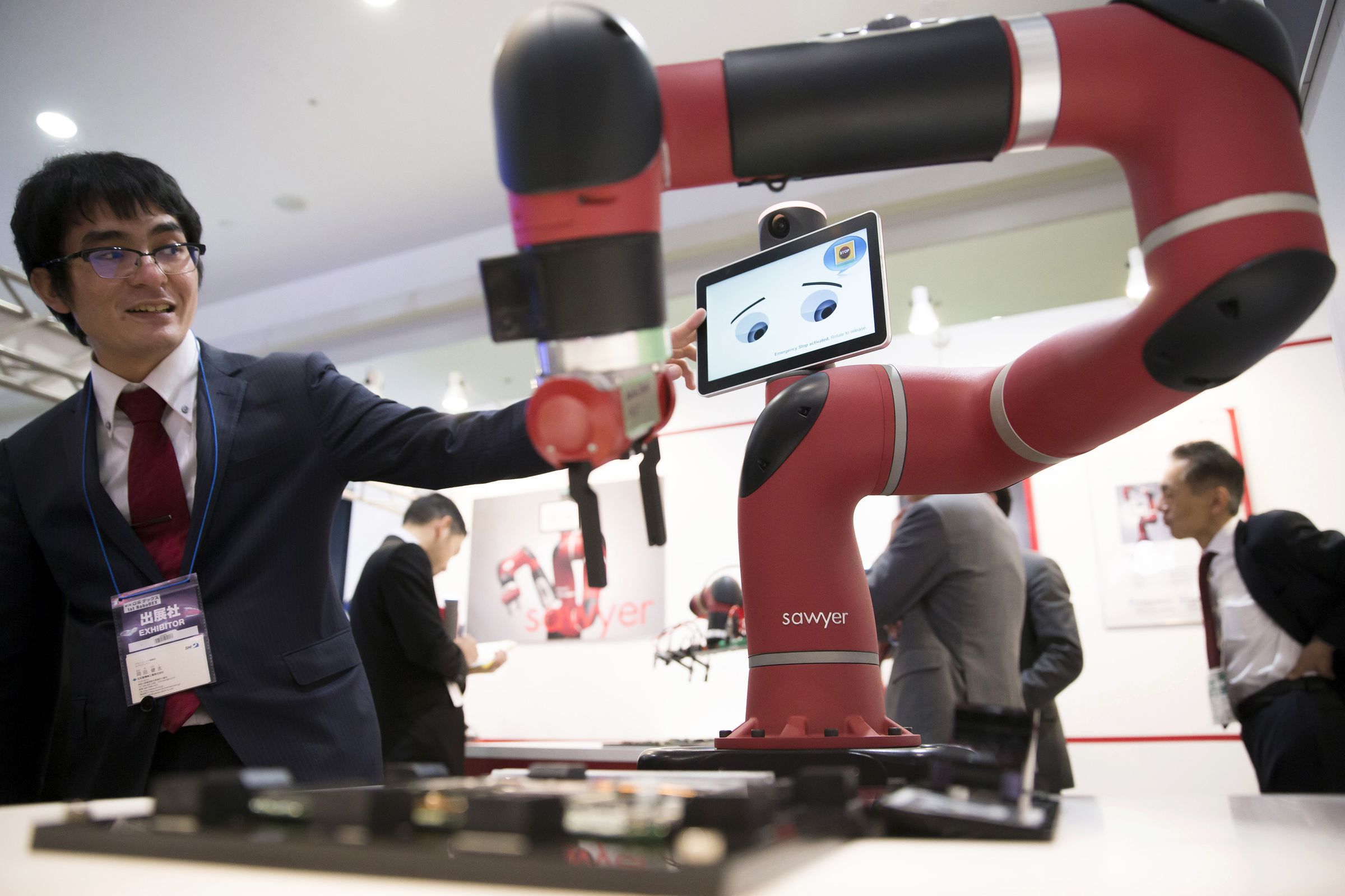 Latest Robots On Display At Robodex Trade Show