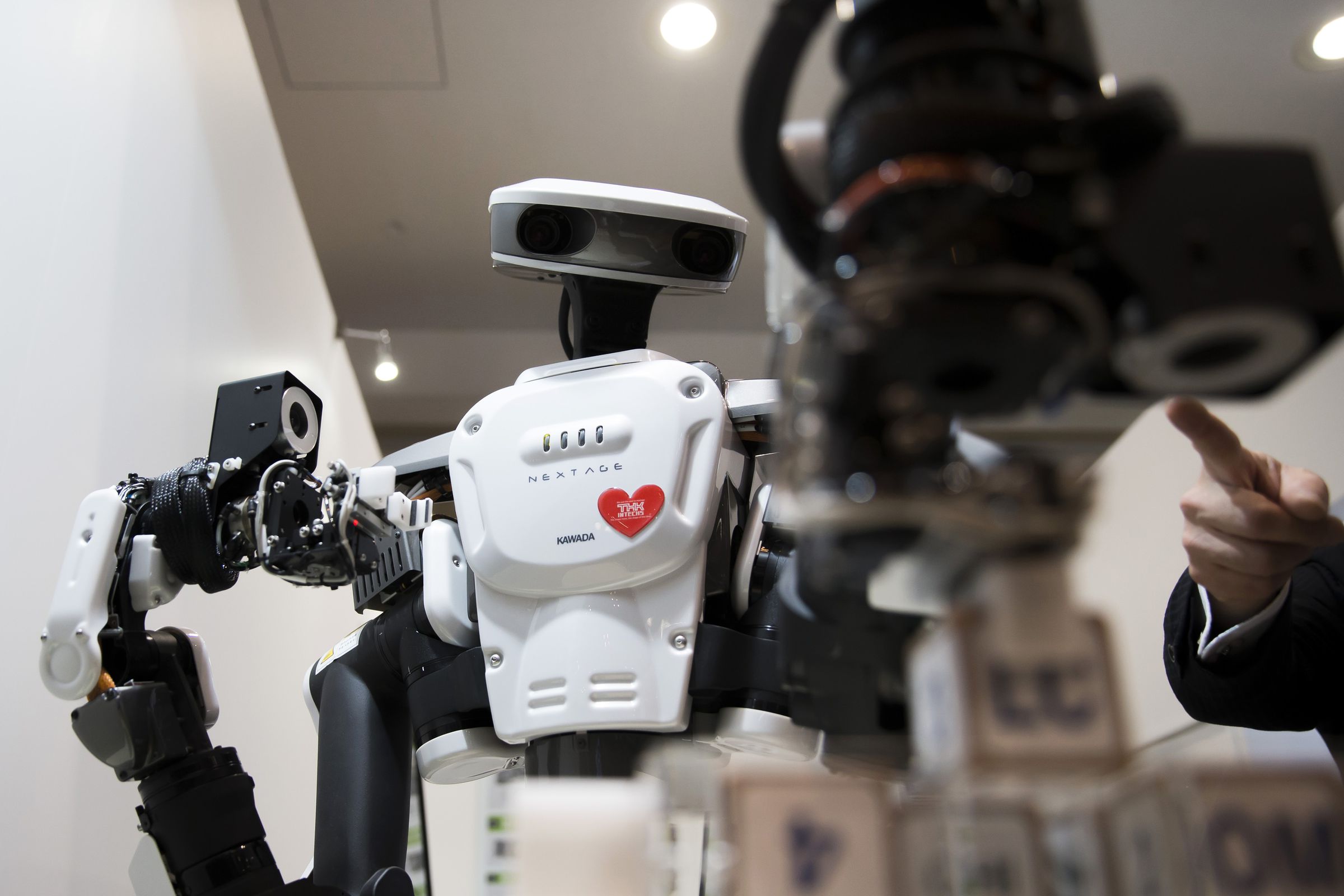 Latest Robots On Display At Robodex Trade Show