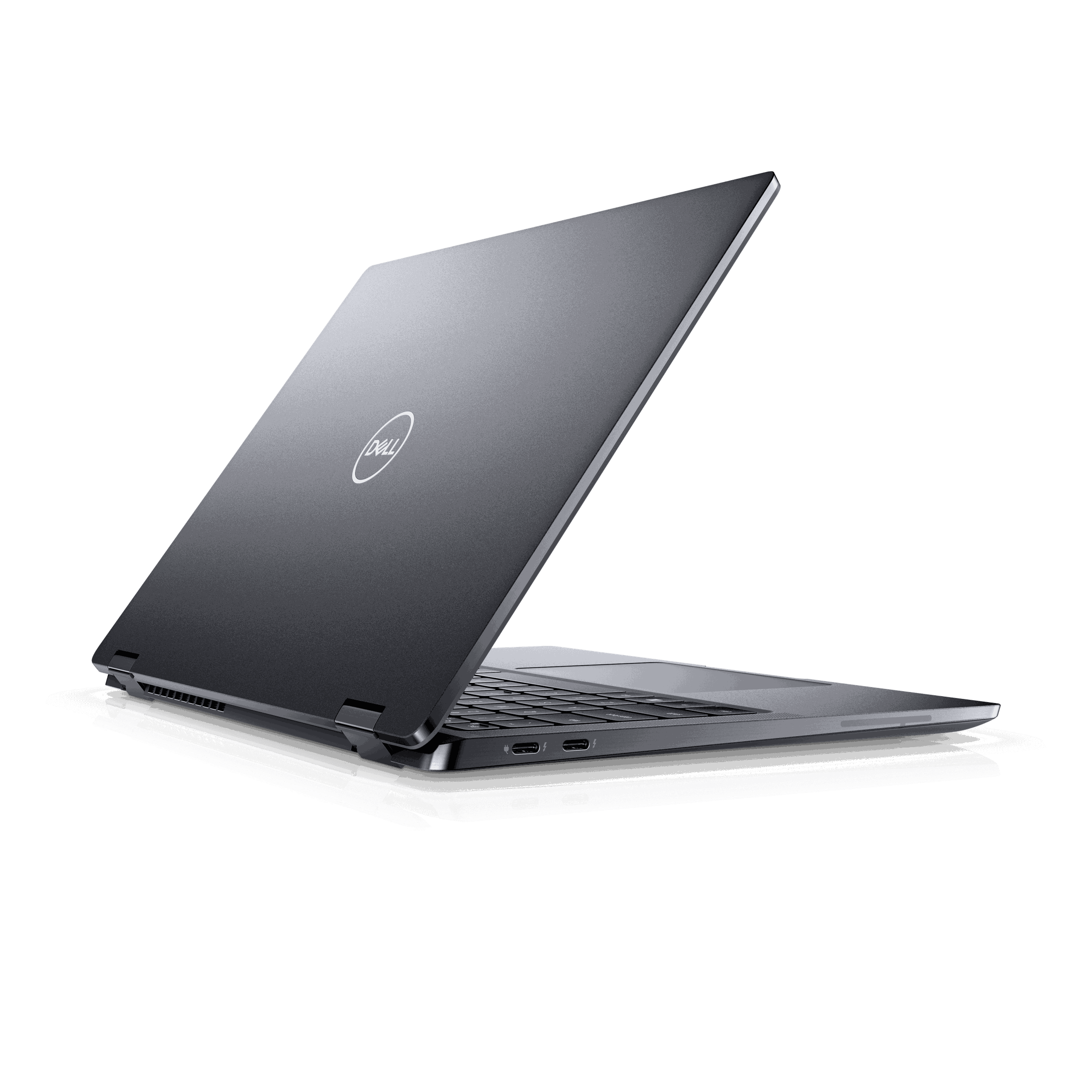 The Dell Latitude 9330 seen from the side.