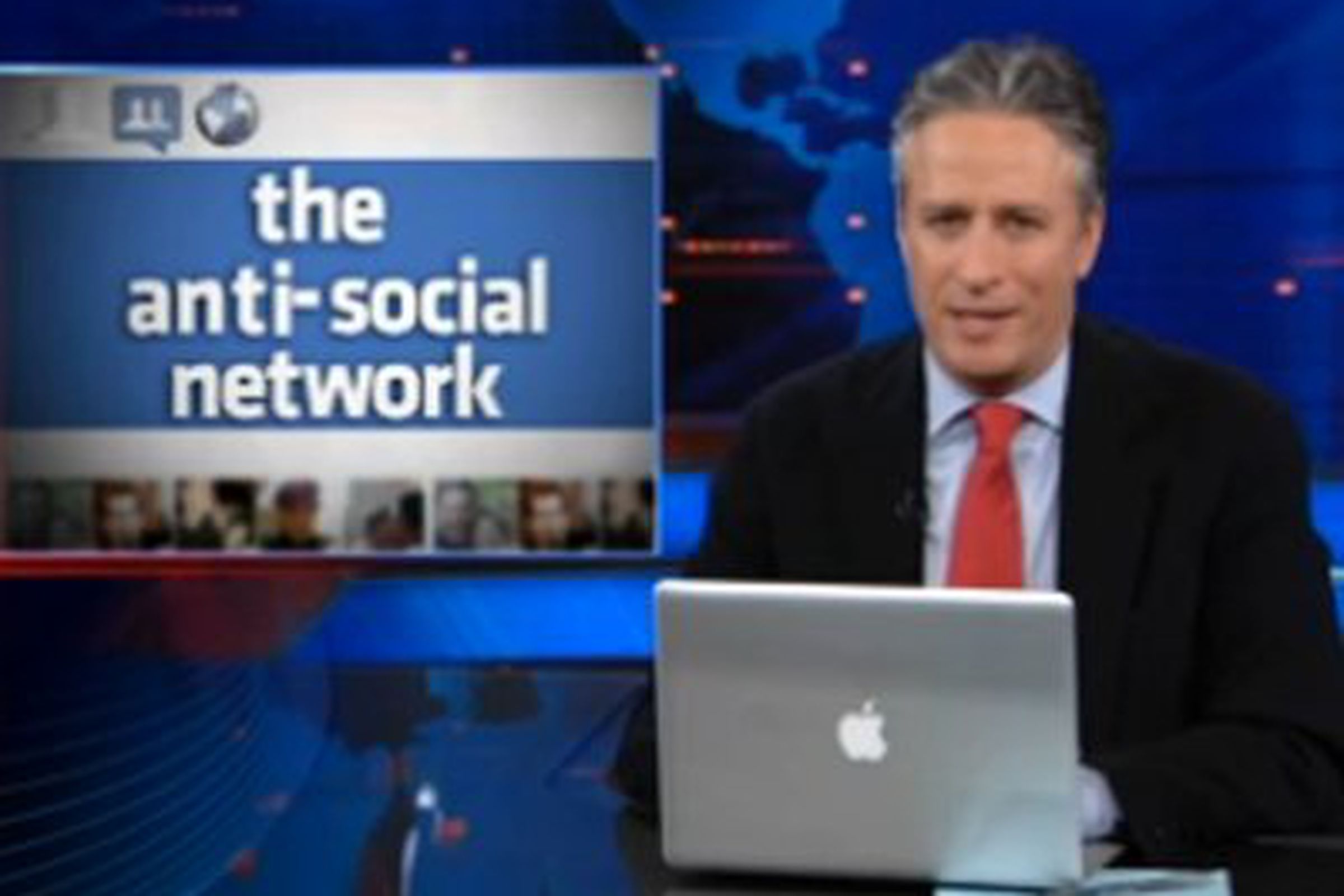 Jon Stewart anti social network