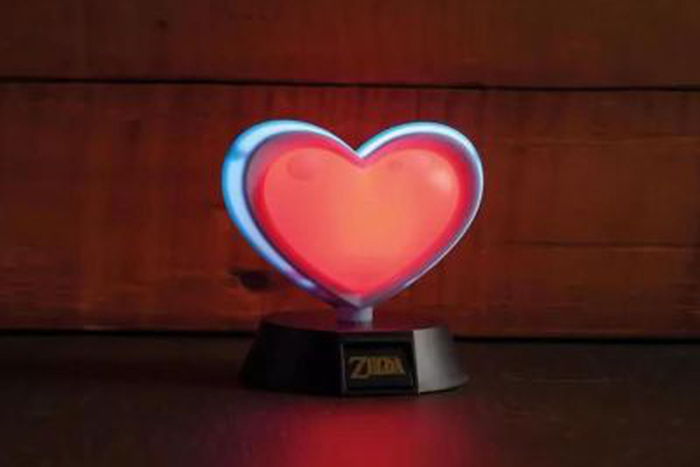 Red heart light 