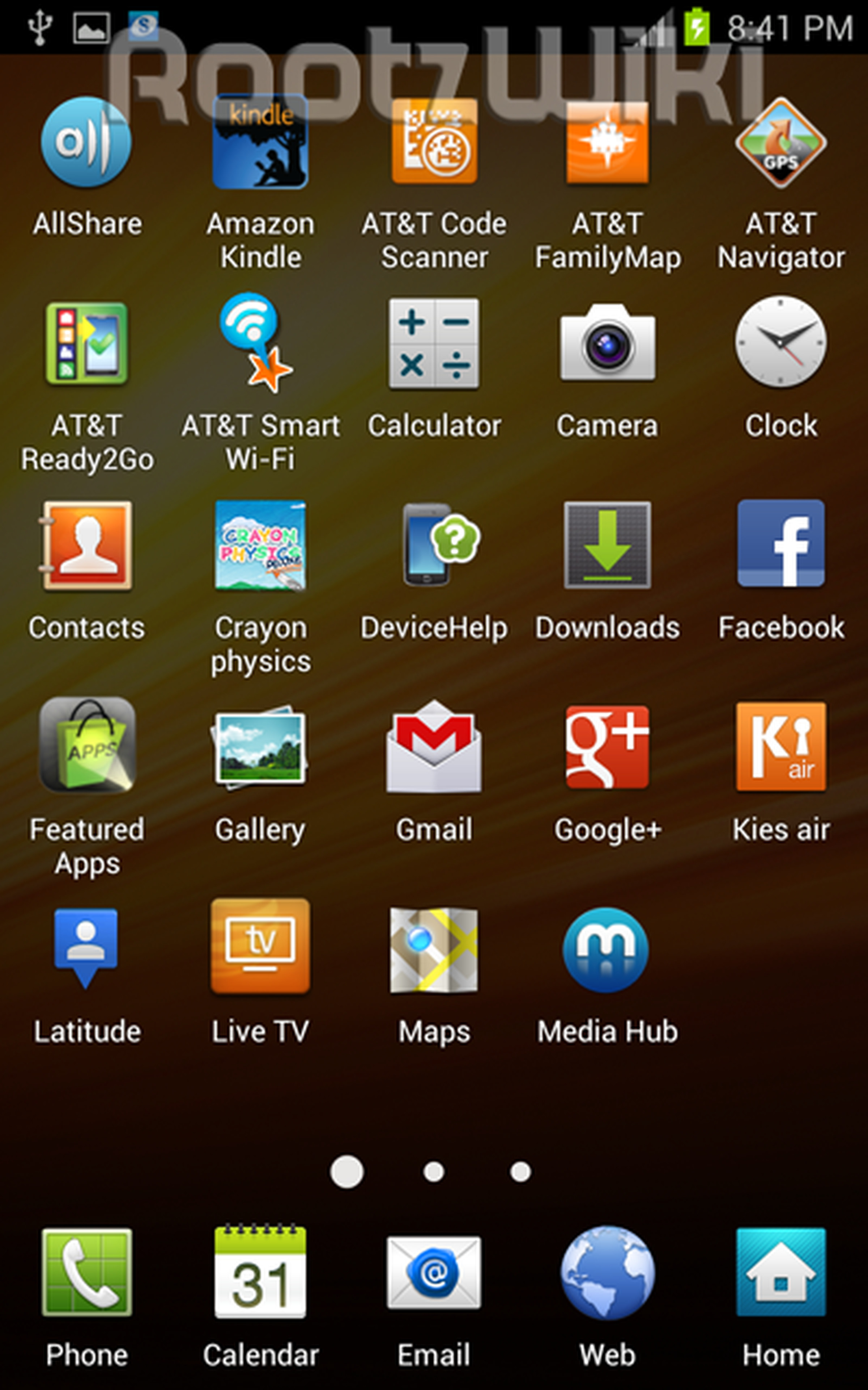Samsung Galaxy Note Android 4.0 Screenshots