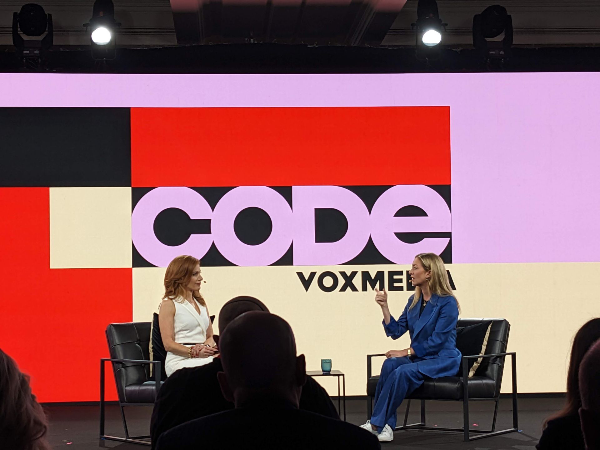 CEO da Bumble Inc. Whitney Wolfe Herd foi entrevistada na Code Conference 2023, quarta-feira (27)
