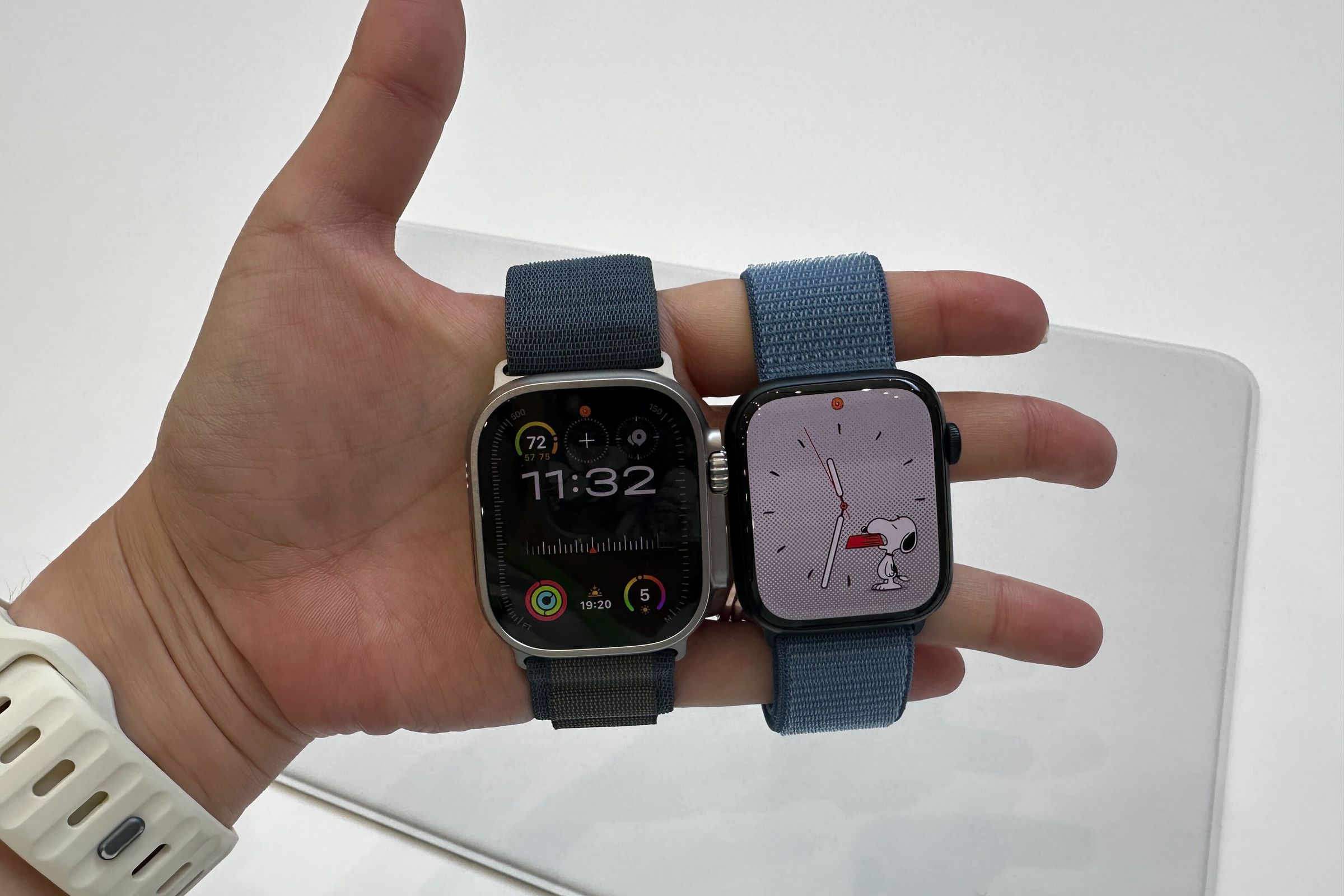 The Apple Watch Ultra 2 and Apple Watch Series 9.