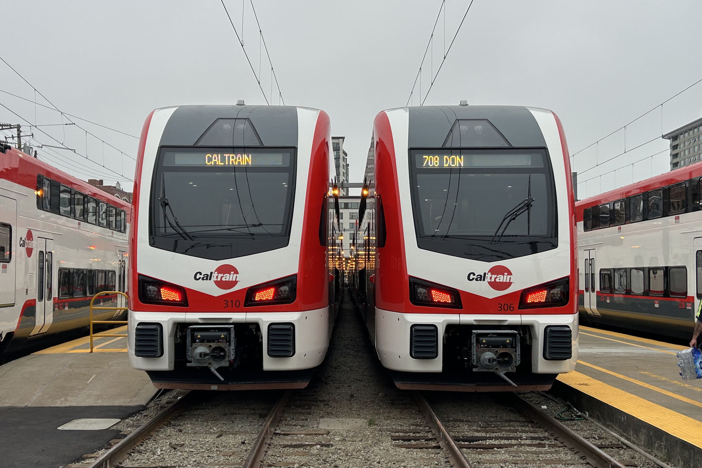 Caltrain’s new electric trains