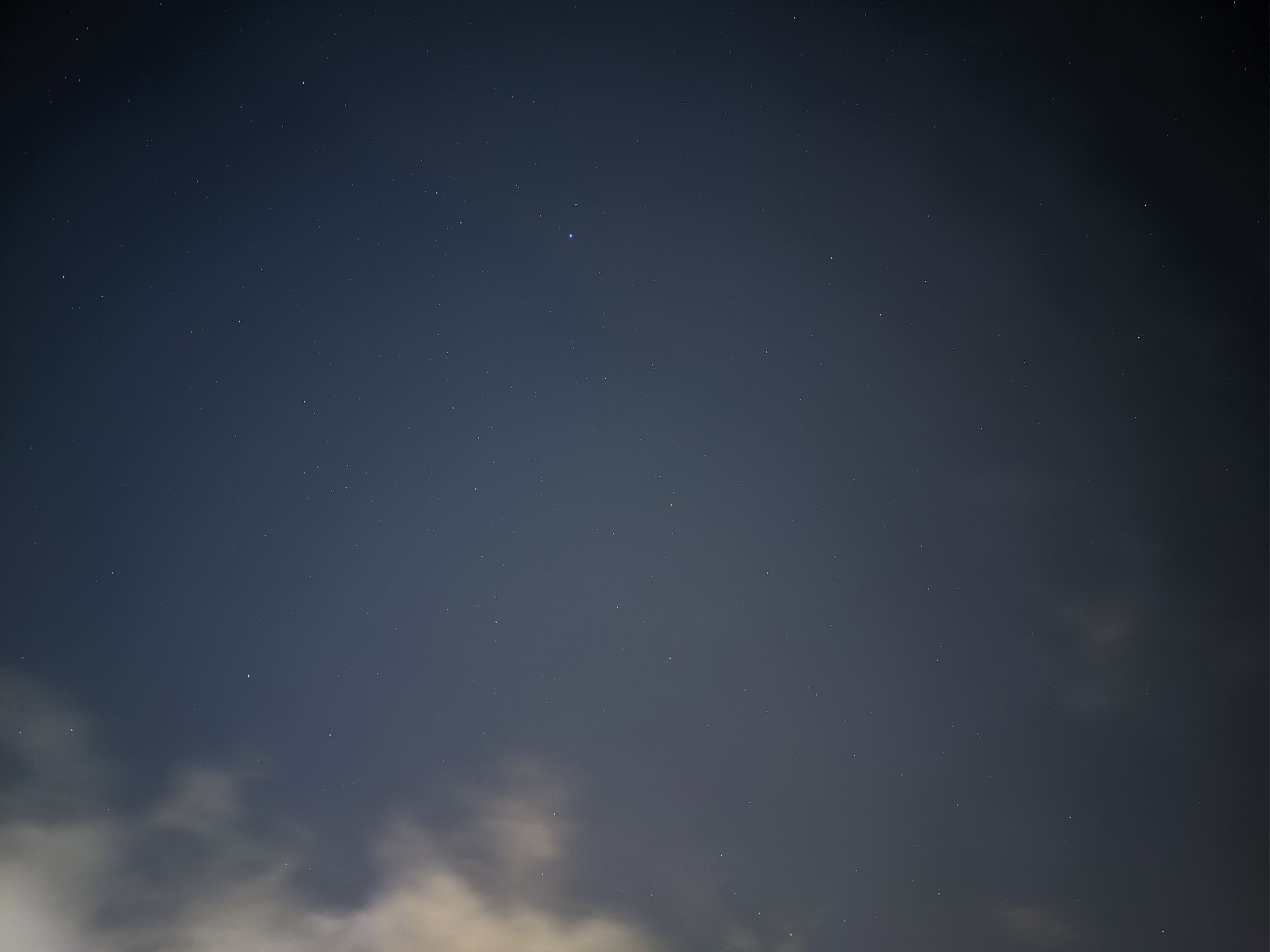 Pixel 4, Astrophotography mode; Taken near the San Francisco Ferry Building (i.e. with lots of light pollution). Click for full, uncompressed image.